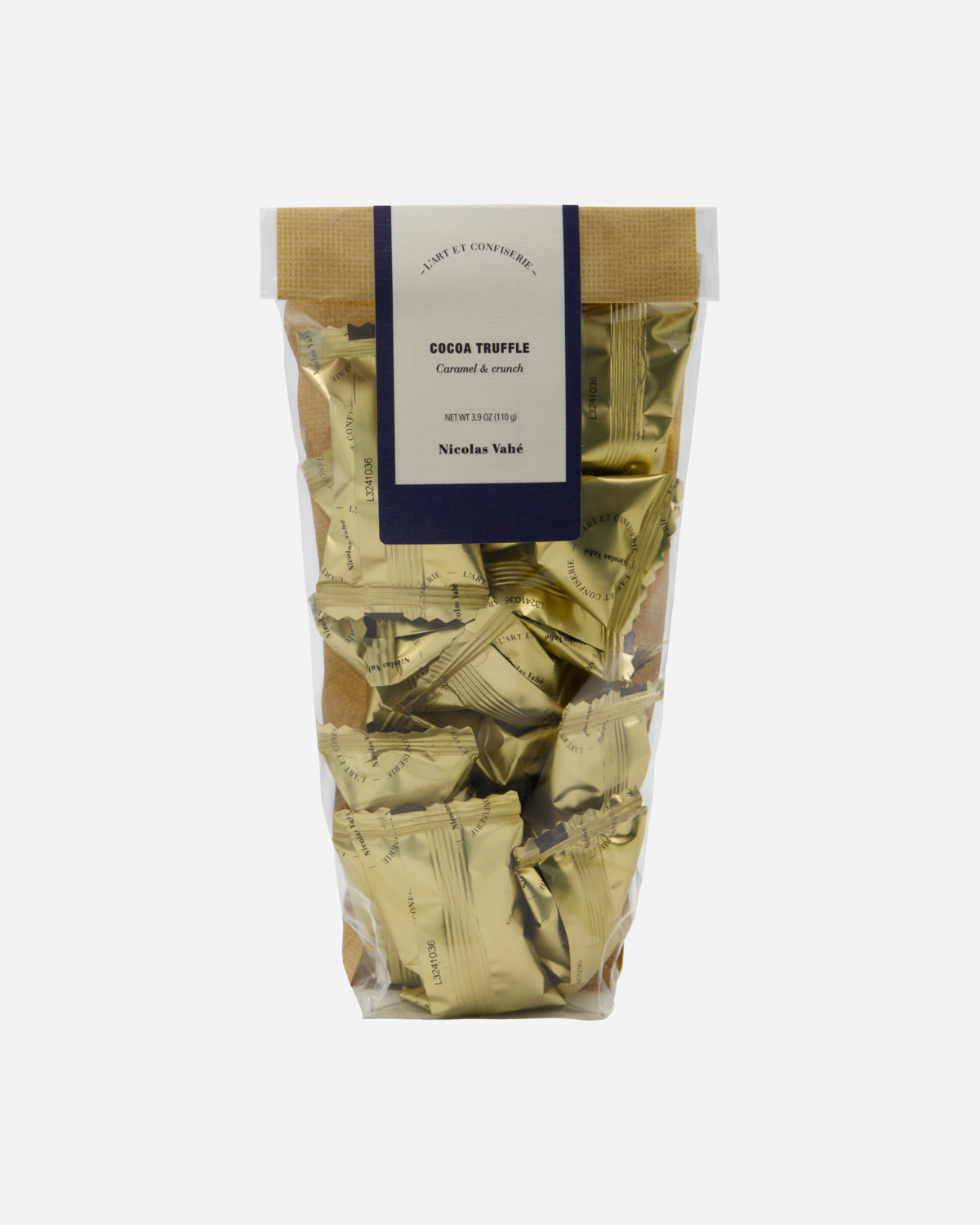 Kaakaotryffelit, karamelli-crunch, 110 g