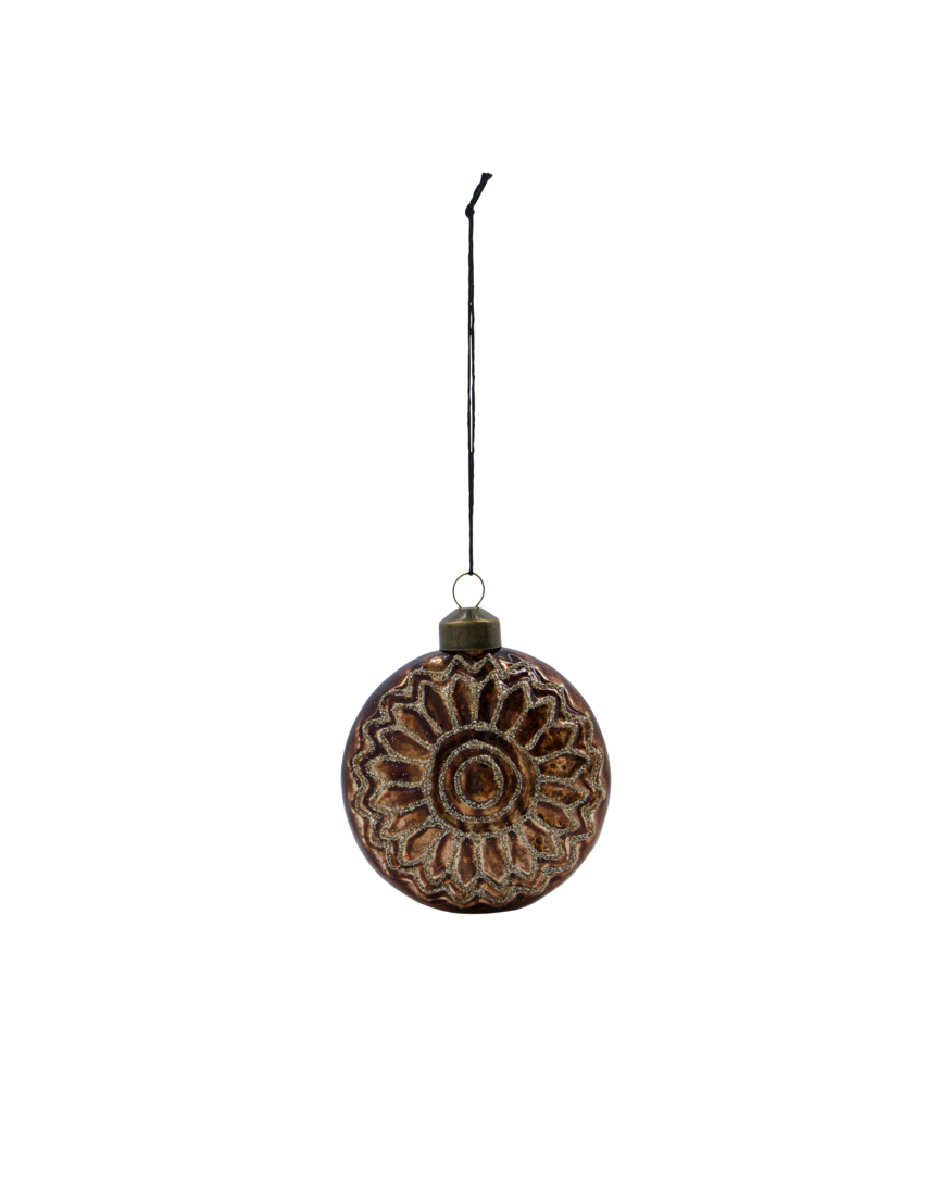 Circulo Kuusenkoriste 8 cm ruskea