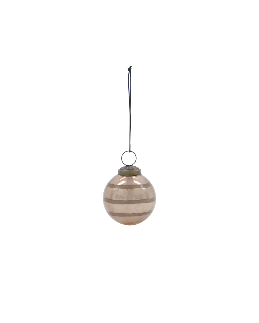 Ball Kuusenkoriste 5,5 cm ruskea