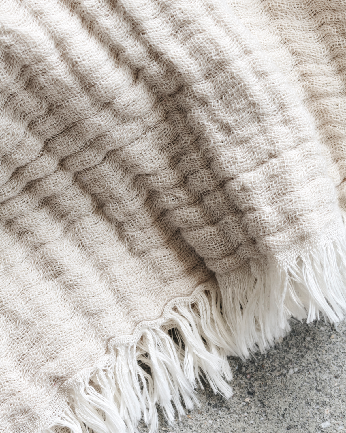 Alice torkkupeitto beige