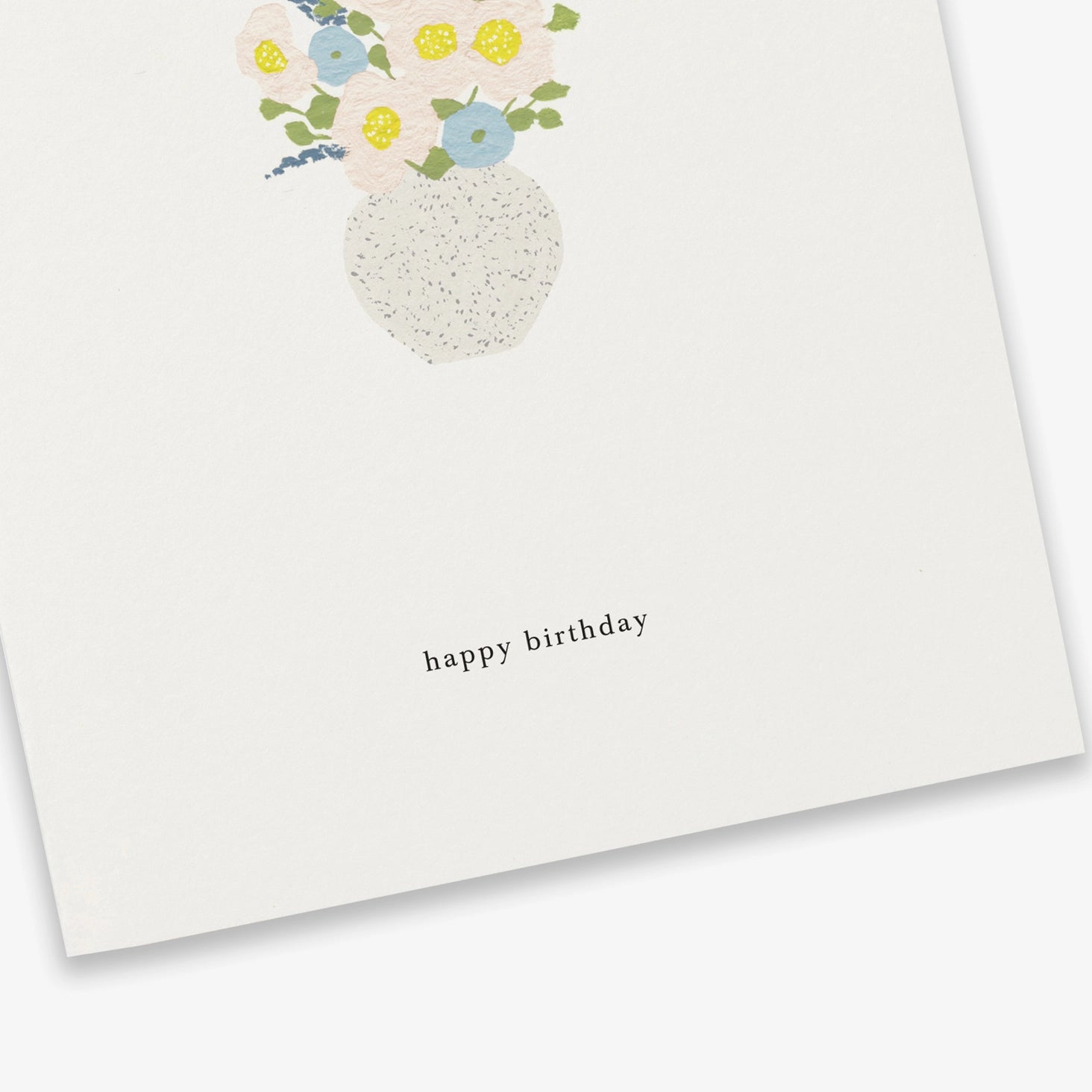 Greeting Card // Birthday Flowers