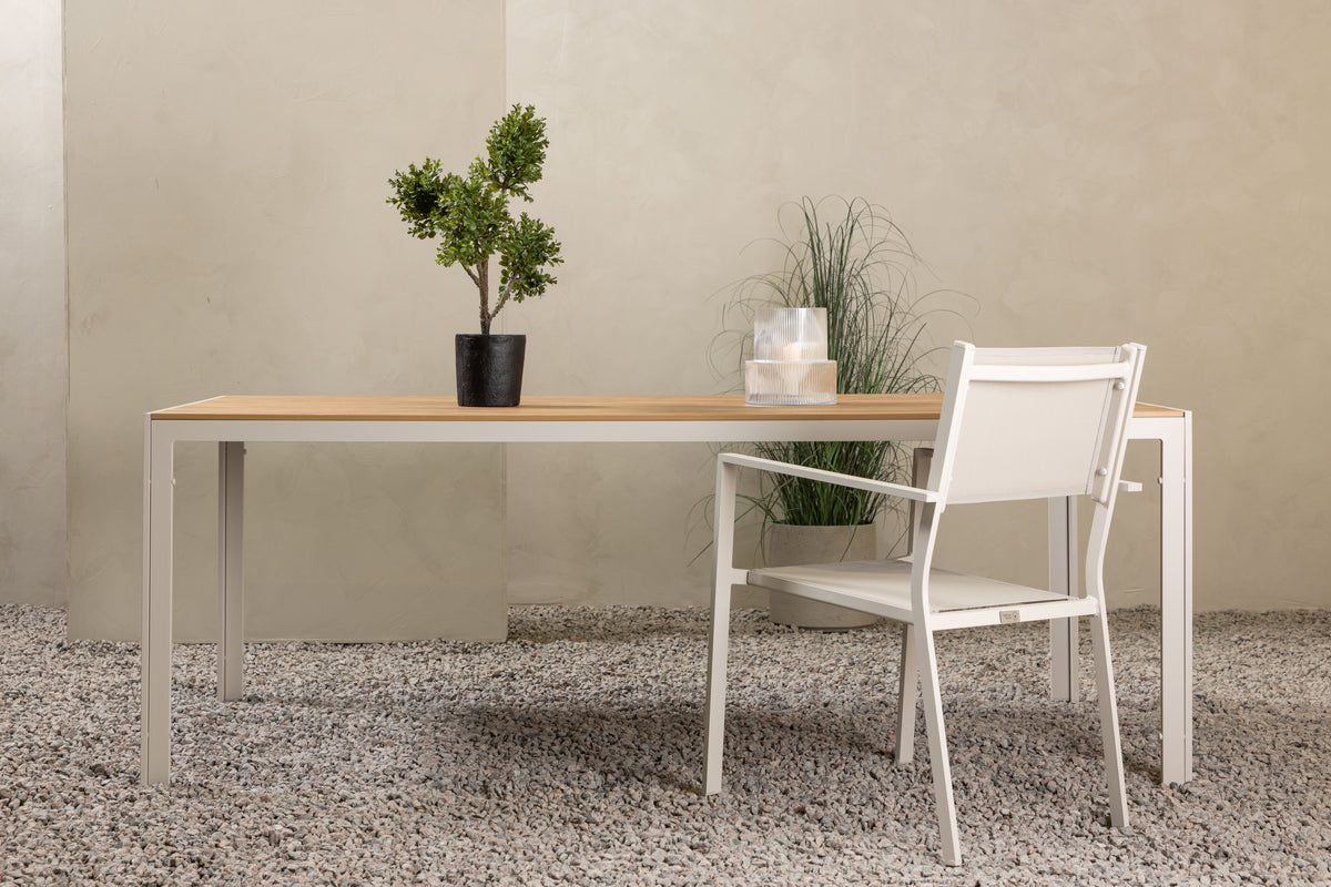 BREAK ruokapöytä 205 cm beige