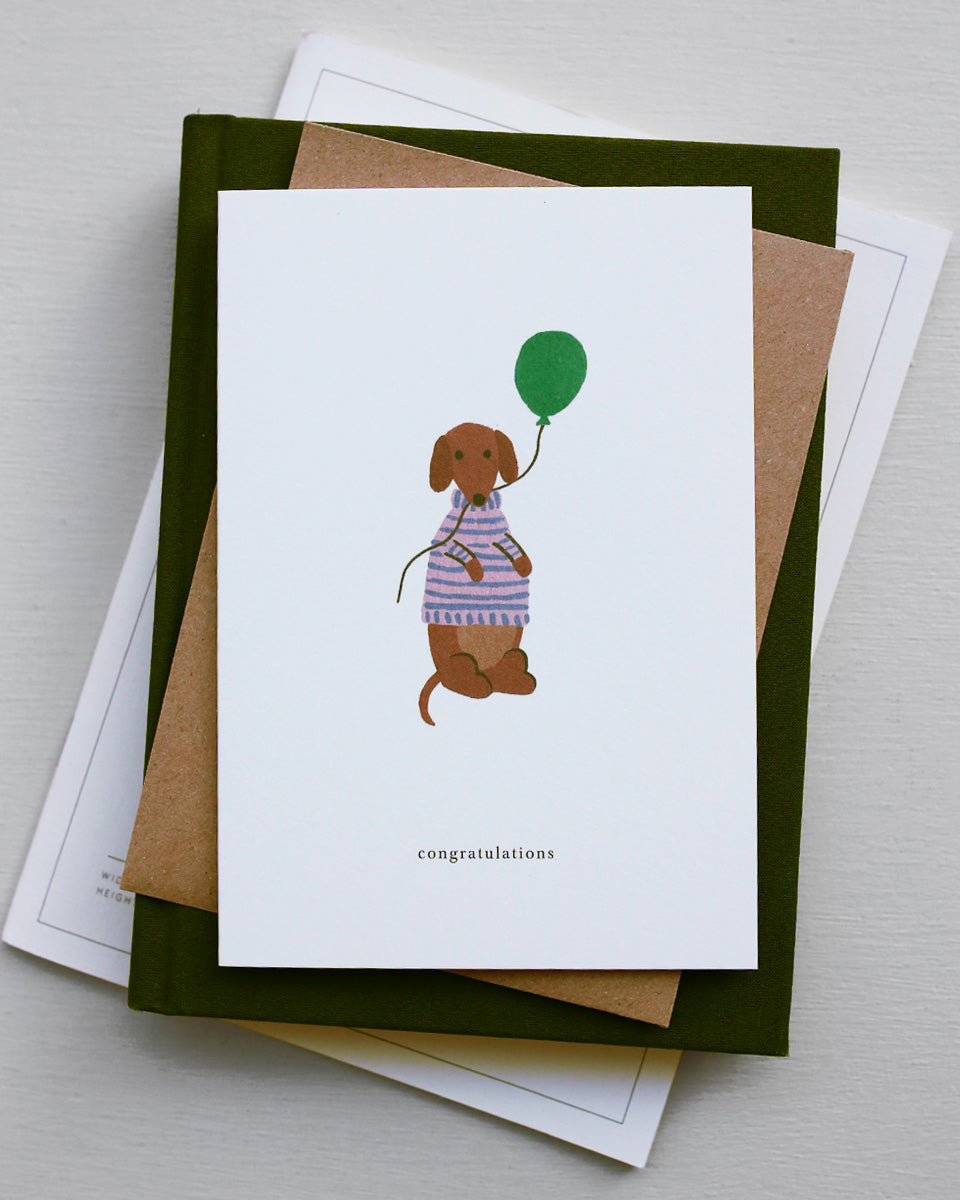 Greeting Card // Celebration Dog