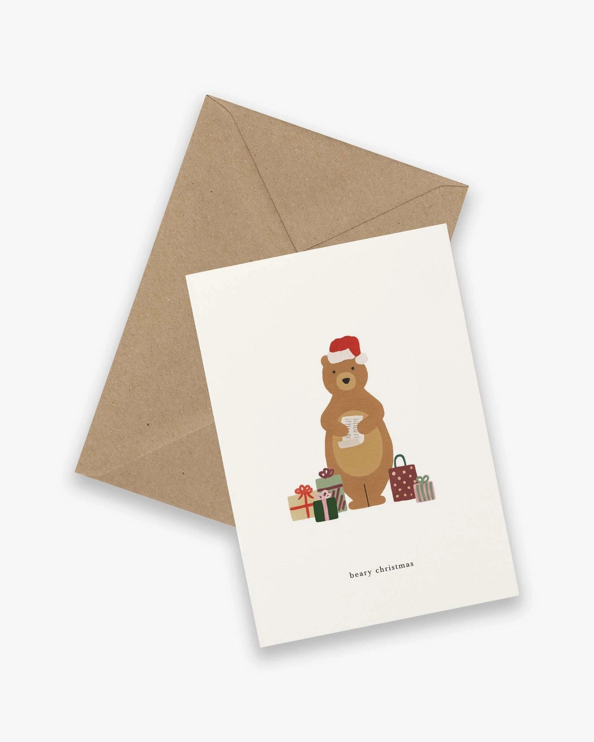 Greeting Card // Christmas Bear