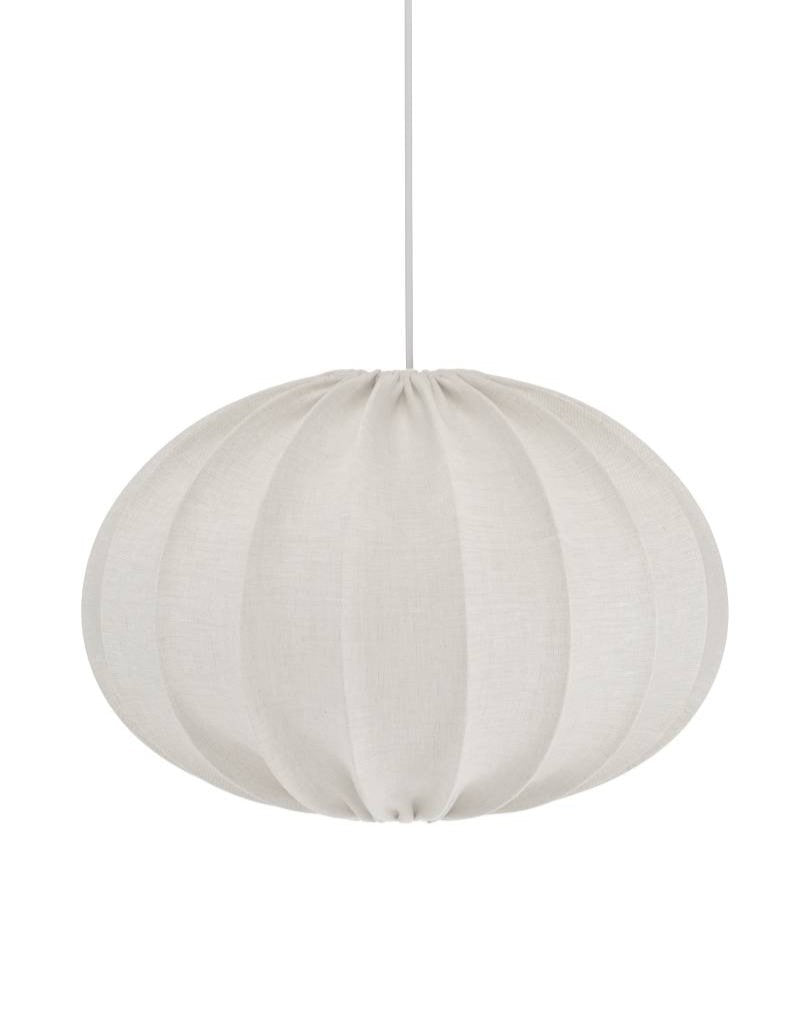 Hilma Linne kattovarjostin beige 50 cm