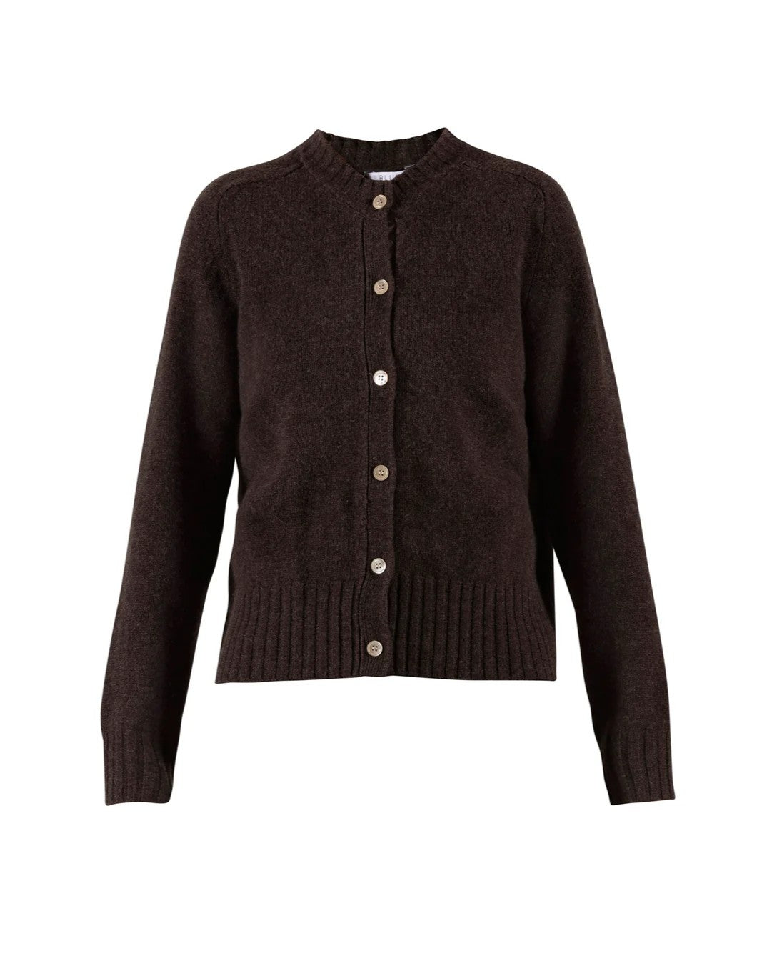 Cara wool Cardigan, chocolate