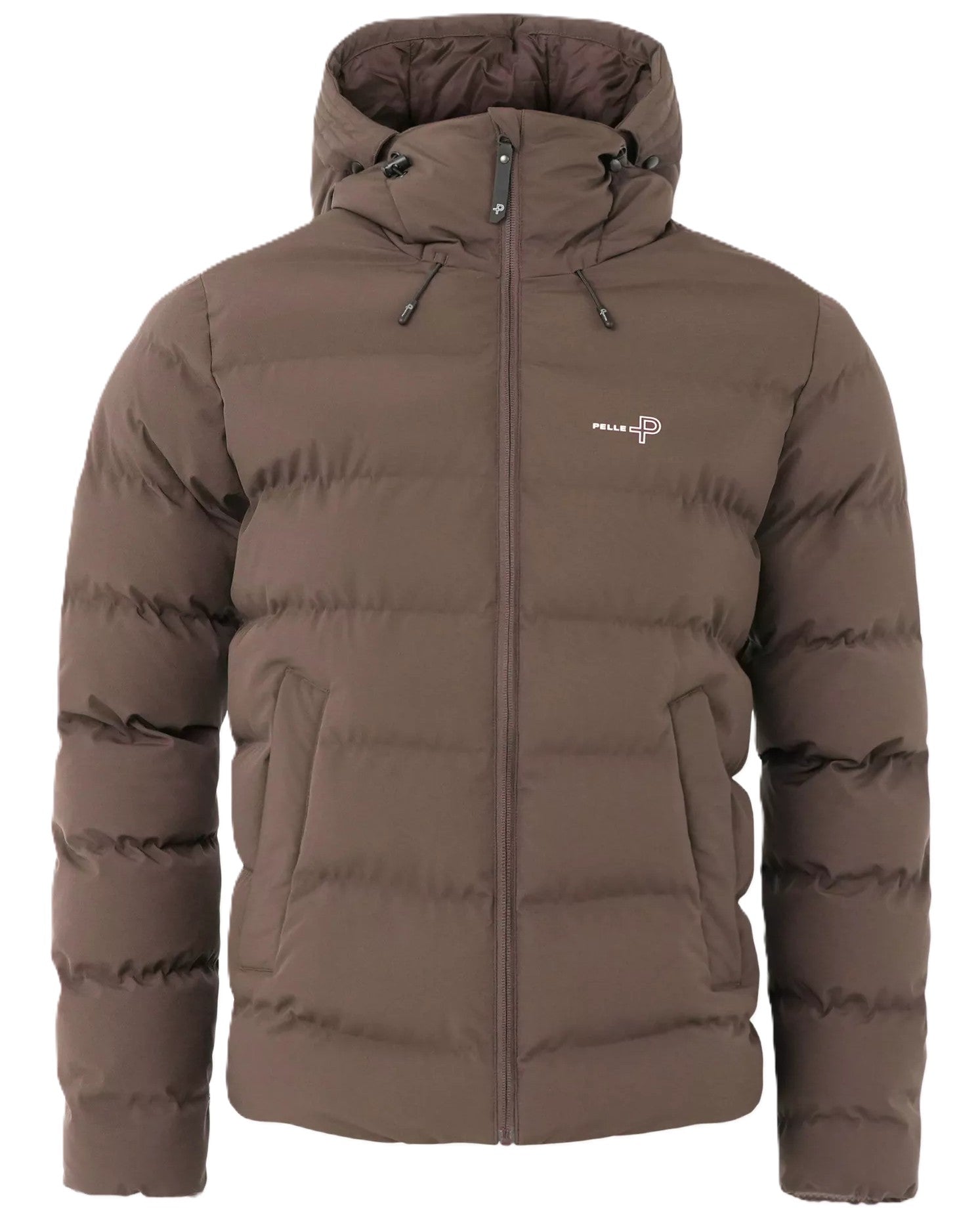 Commodus padded jacket, Carob Brown