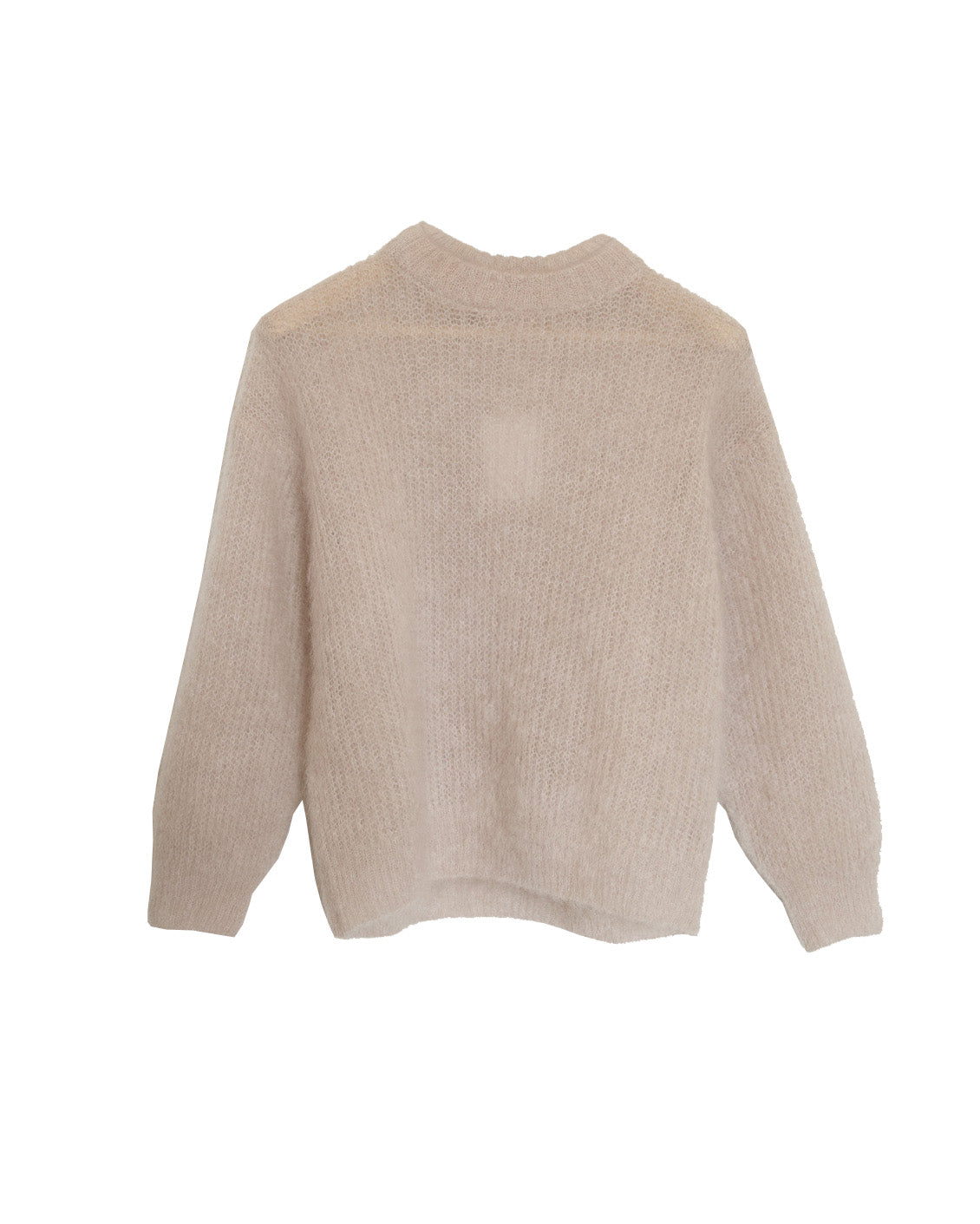 Kid mohair neule, beige