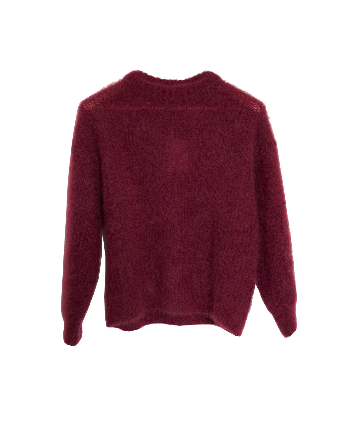 Kid mohair neule, burgundy