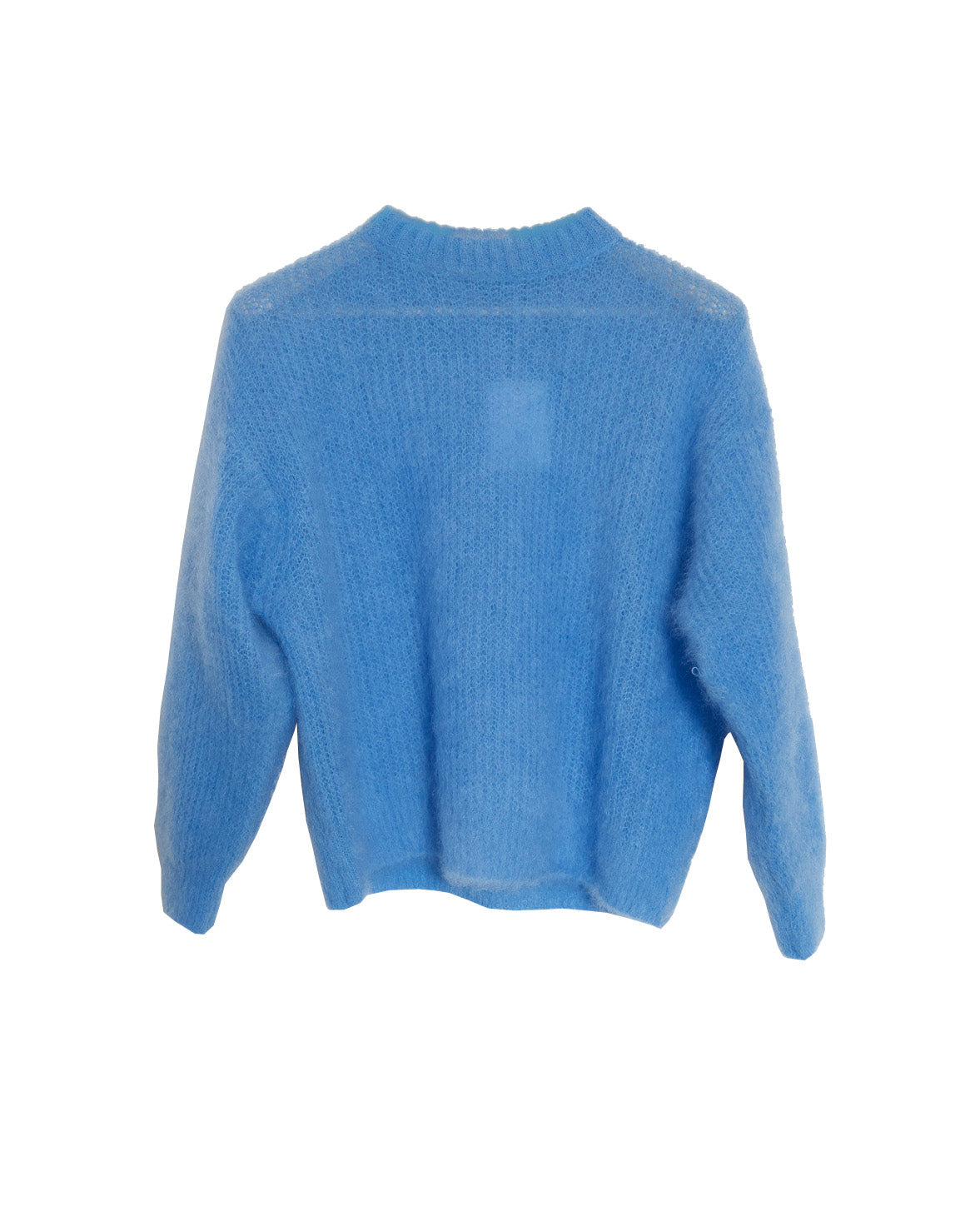 Kid mohair neule, sininen