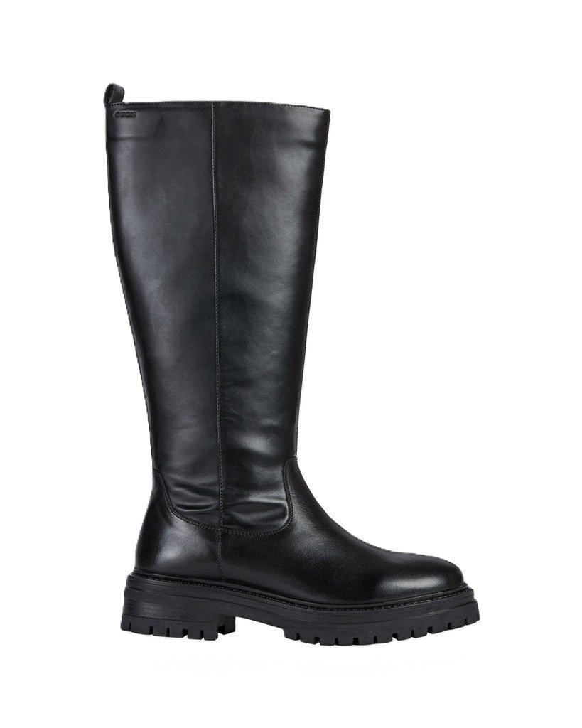 Iridea biker boots, black