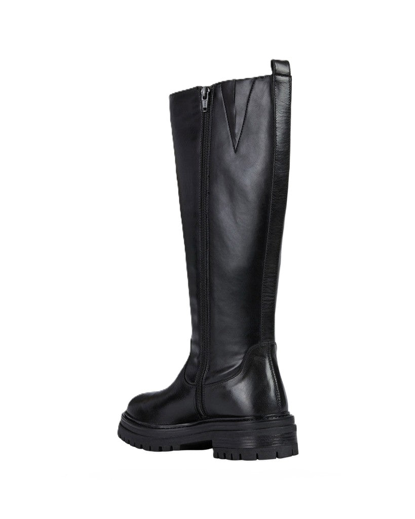 Iridea biker boots, black