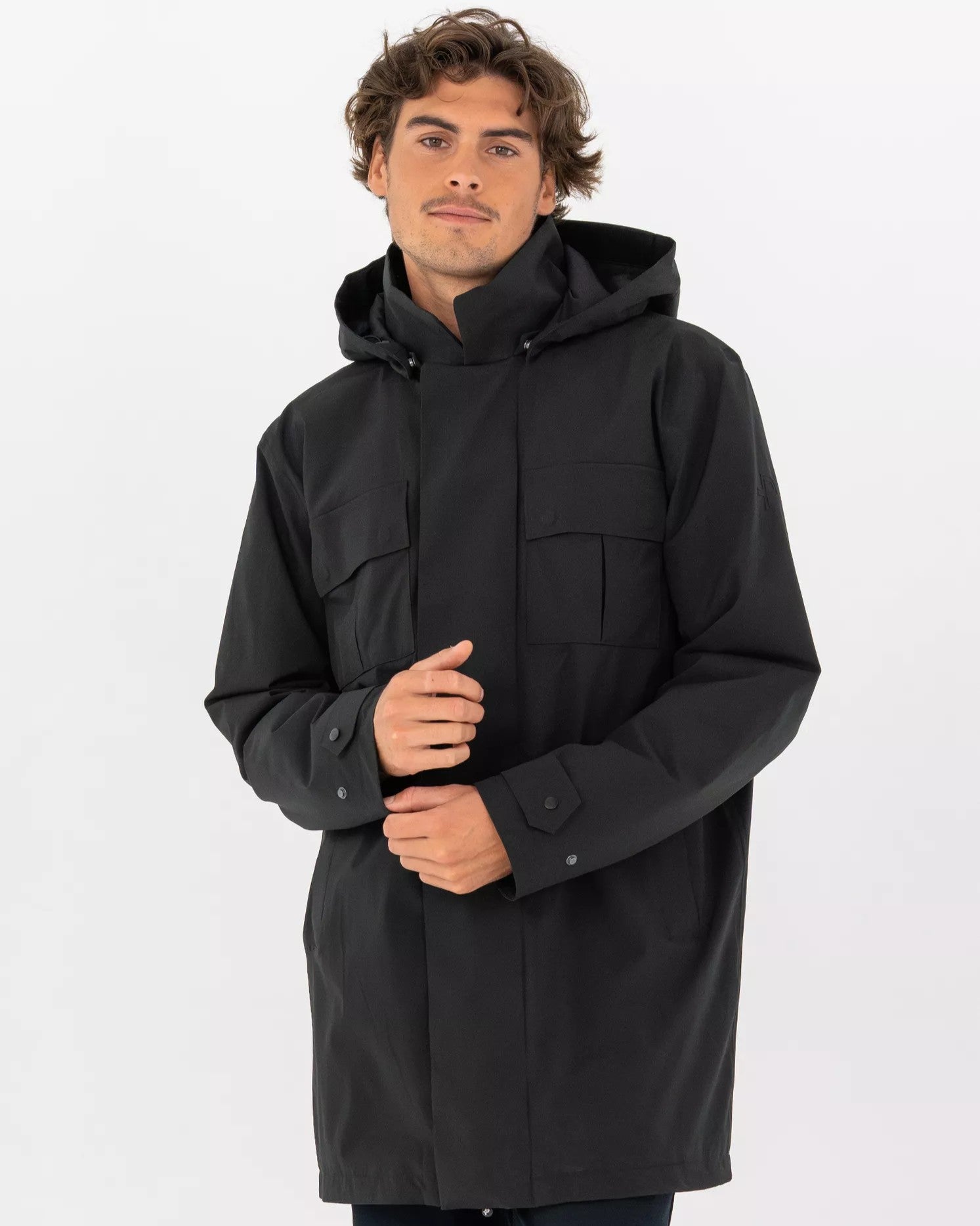 Gelu Insulated Coat, black