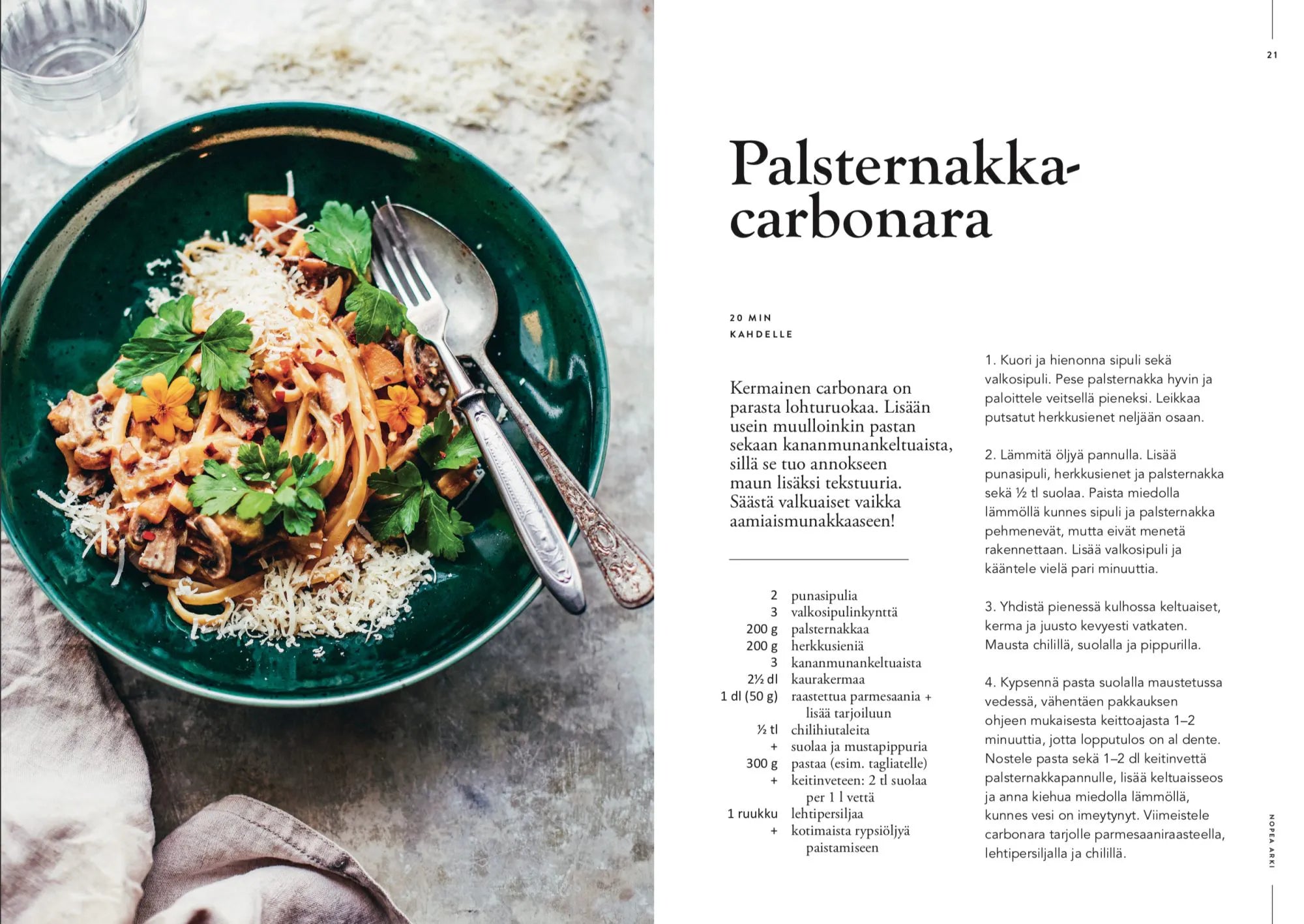 Kasviksia viikon jokaiselle päivälle