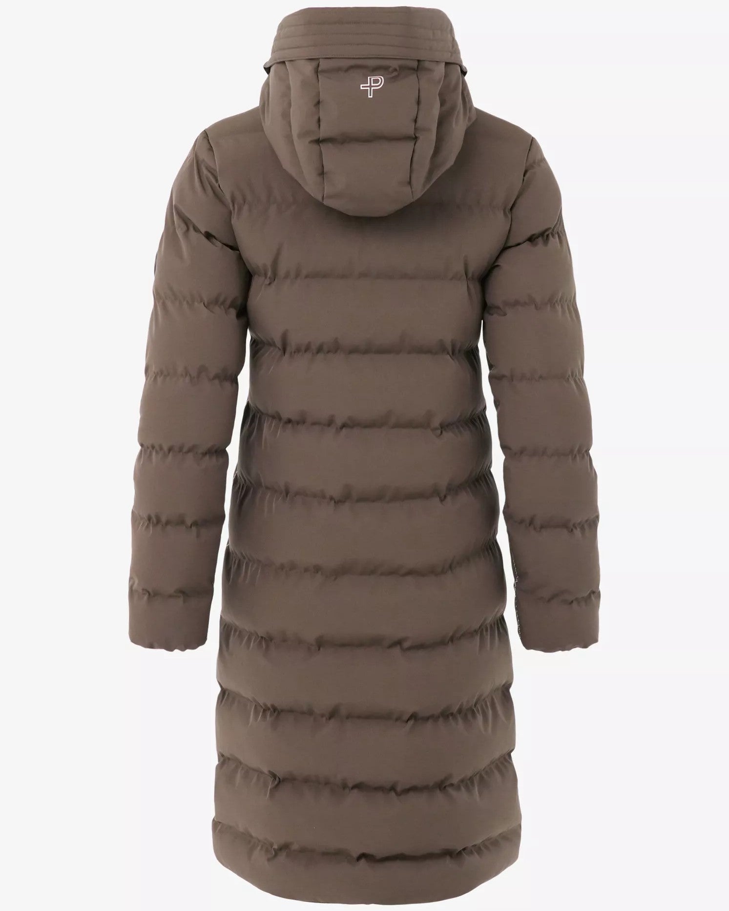 Commodus padded coat, carob Brown