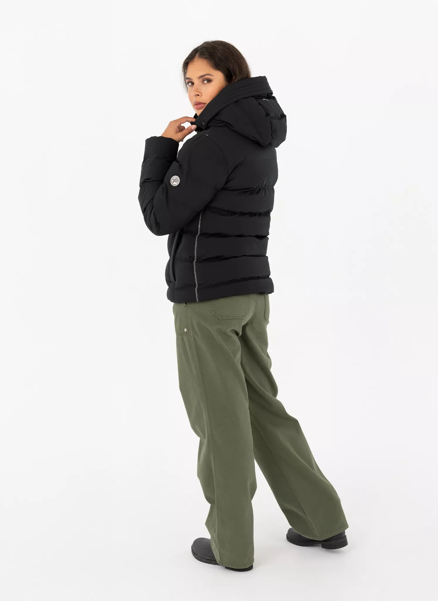 Commodus Padded Jacket, Black