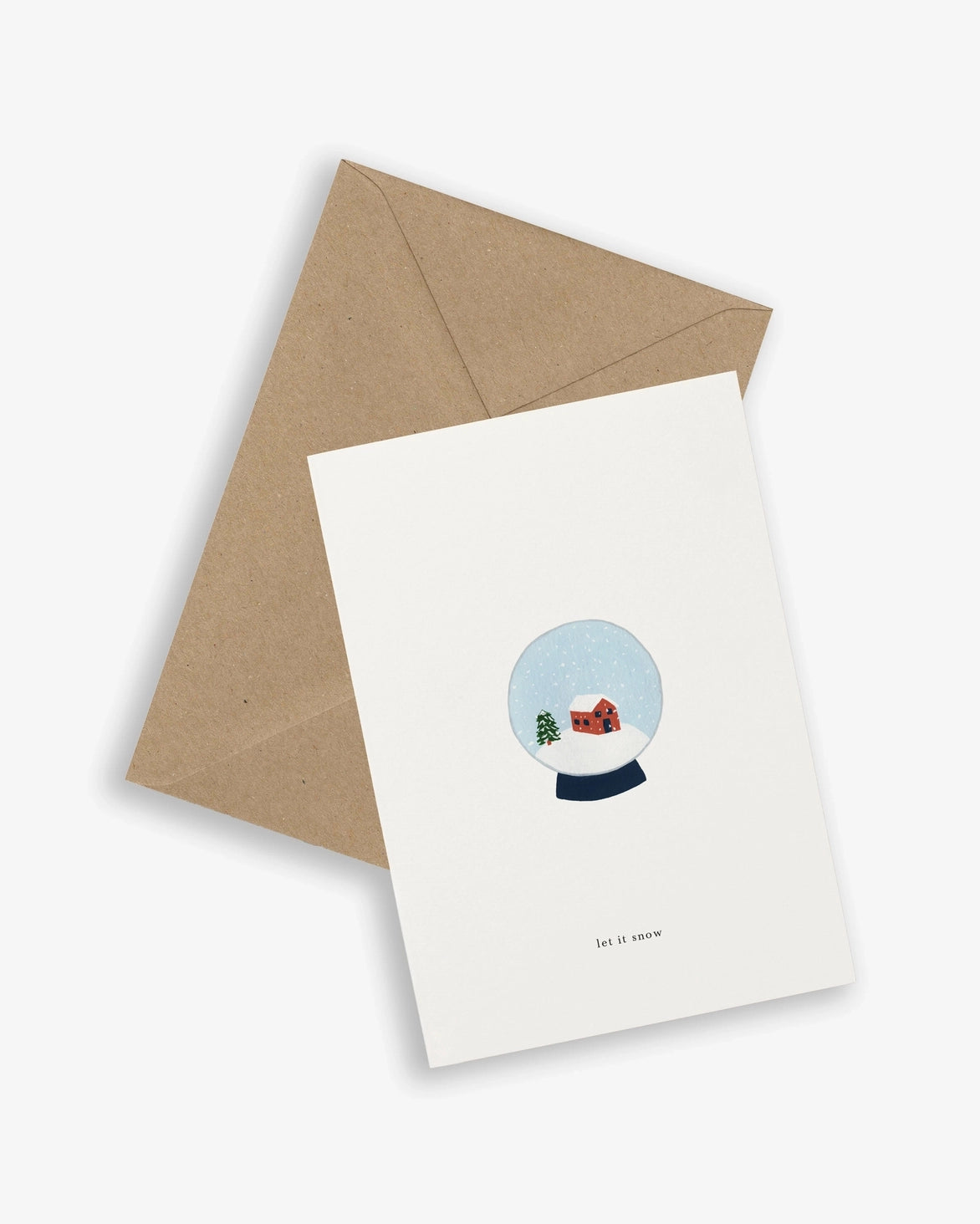 Greeting Card // Snowglobe