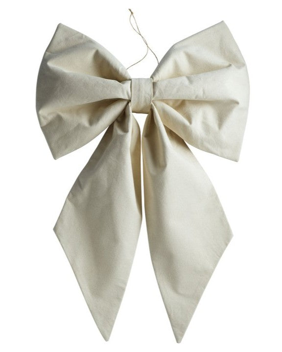 CHRISTMAS BOW | COTTON | 60 X 40 CM
