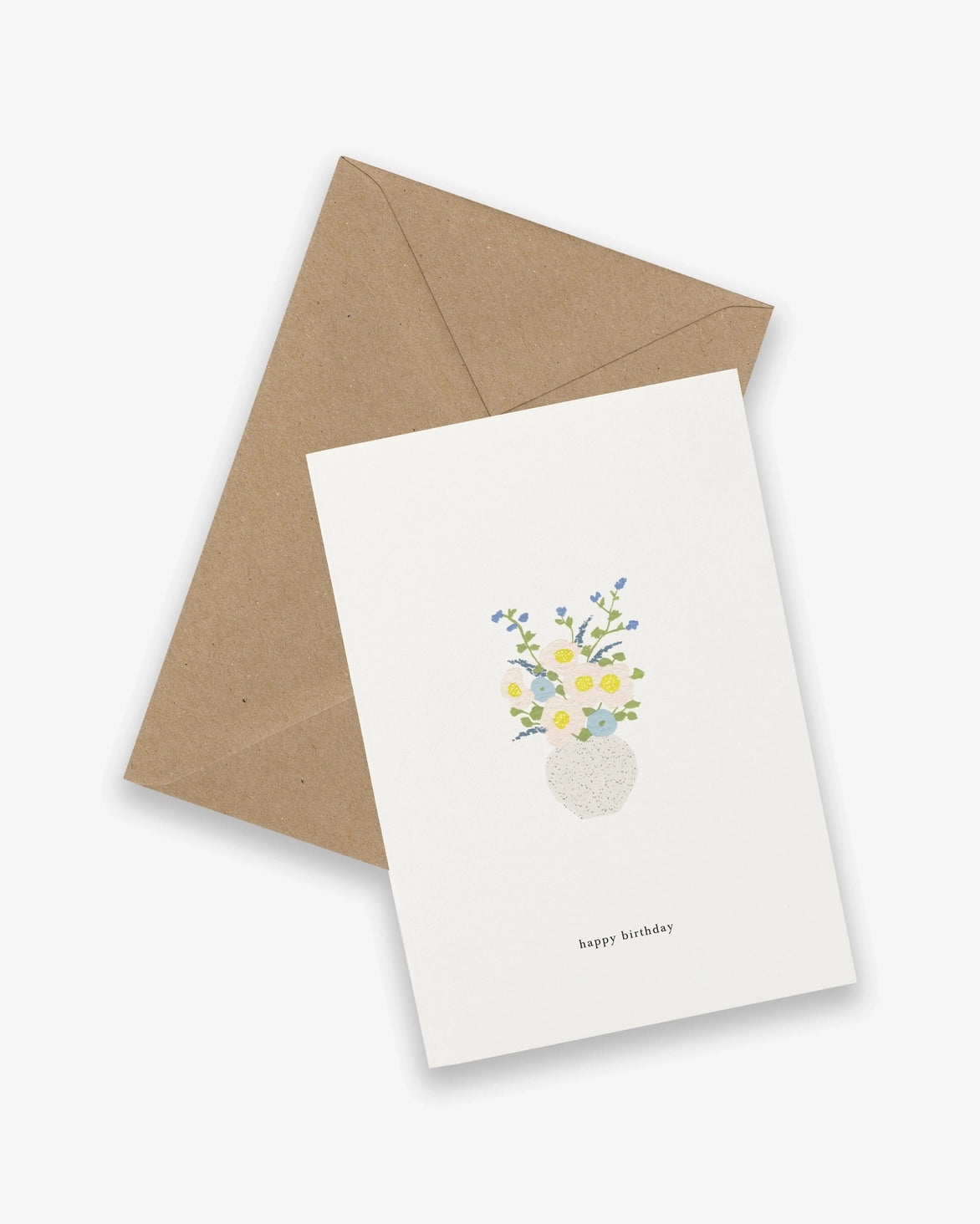 Greeting Card // Birthday Flowers