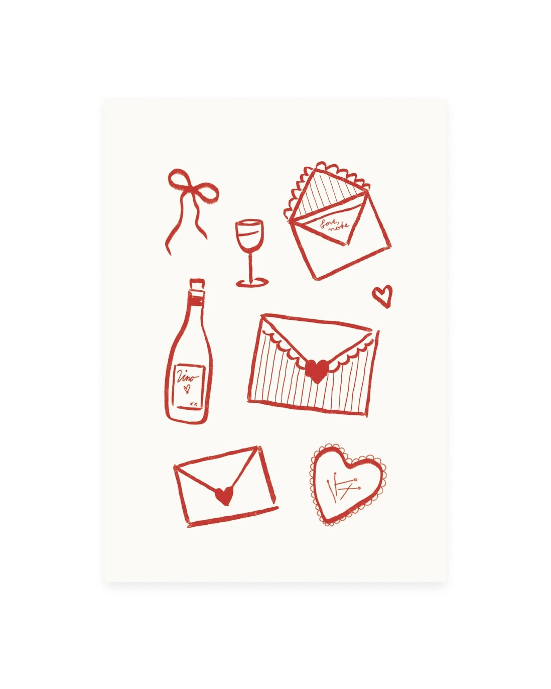 Postcard Love Letters