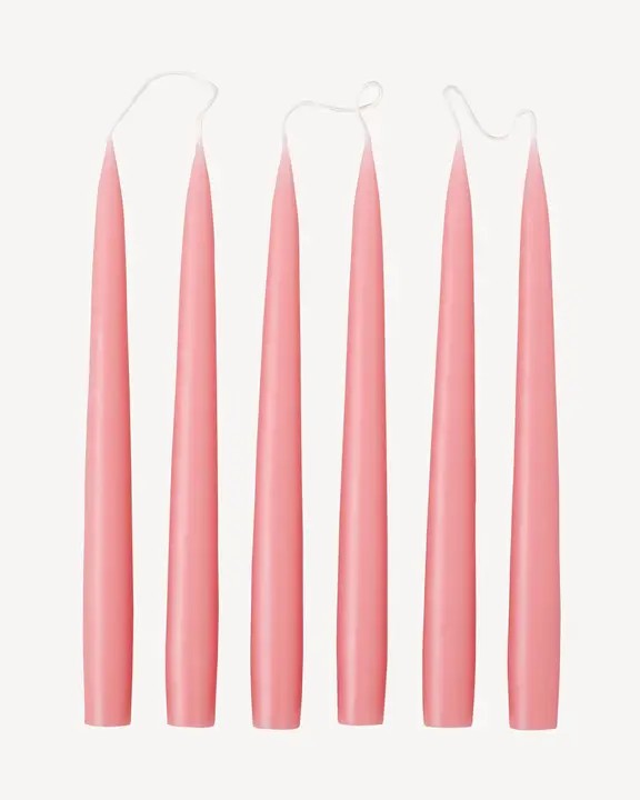 Kynttilä Taper 25 vintage rose