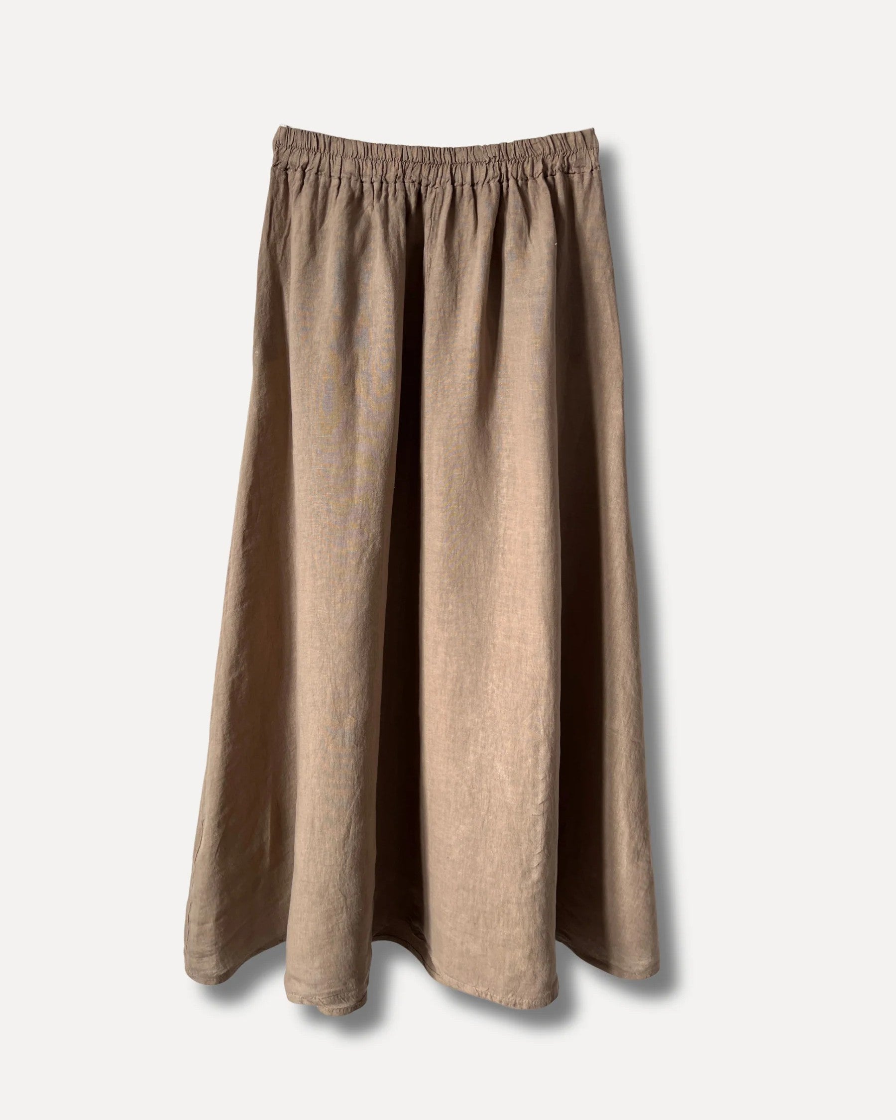 Polo play Linen Skirt, Camelo