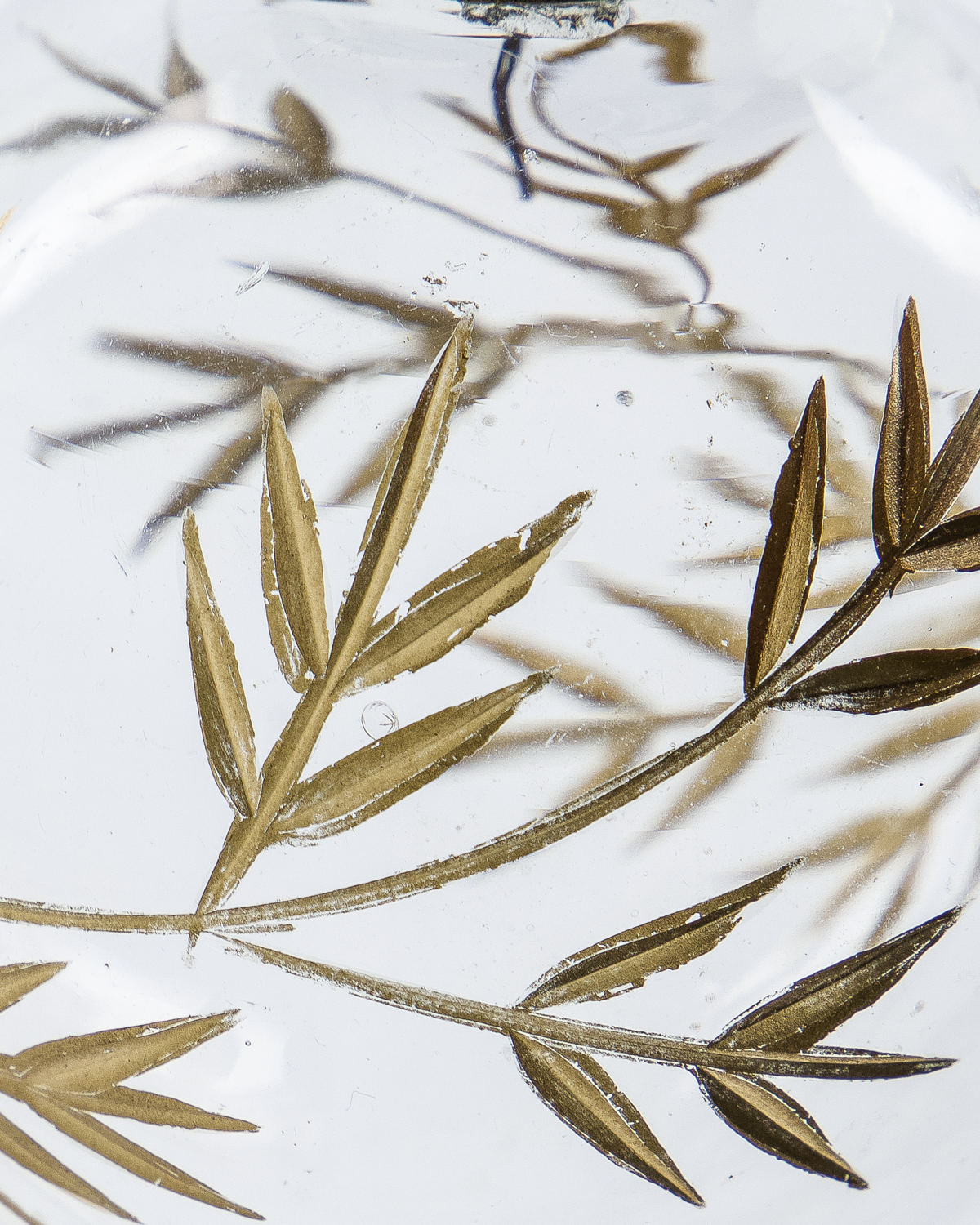 Leaf kuusenkoriste 7,5 cm kulta