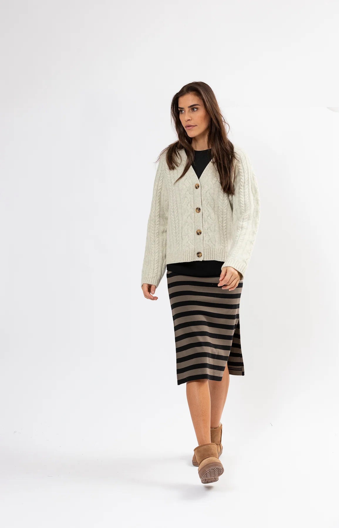 Haven Cable Knit Cardigan
