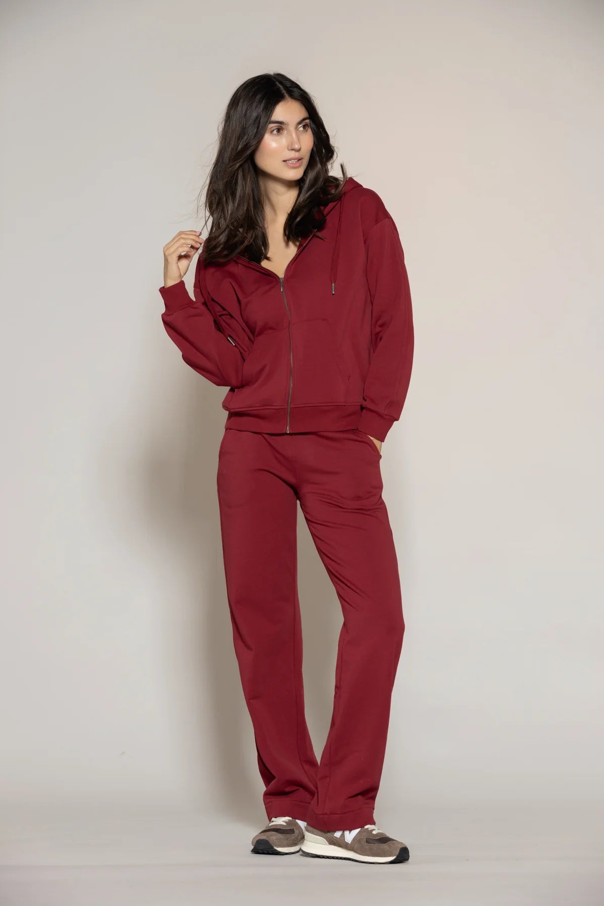 Carly Pants, Cherry
