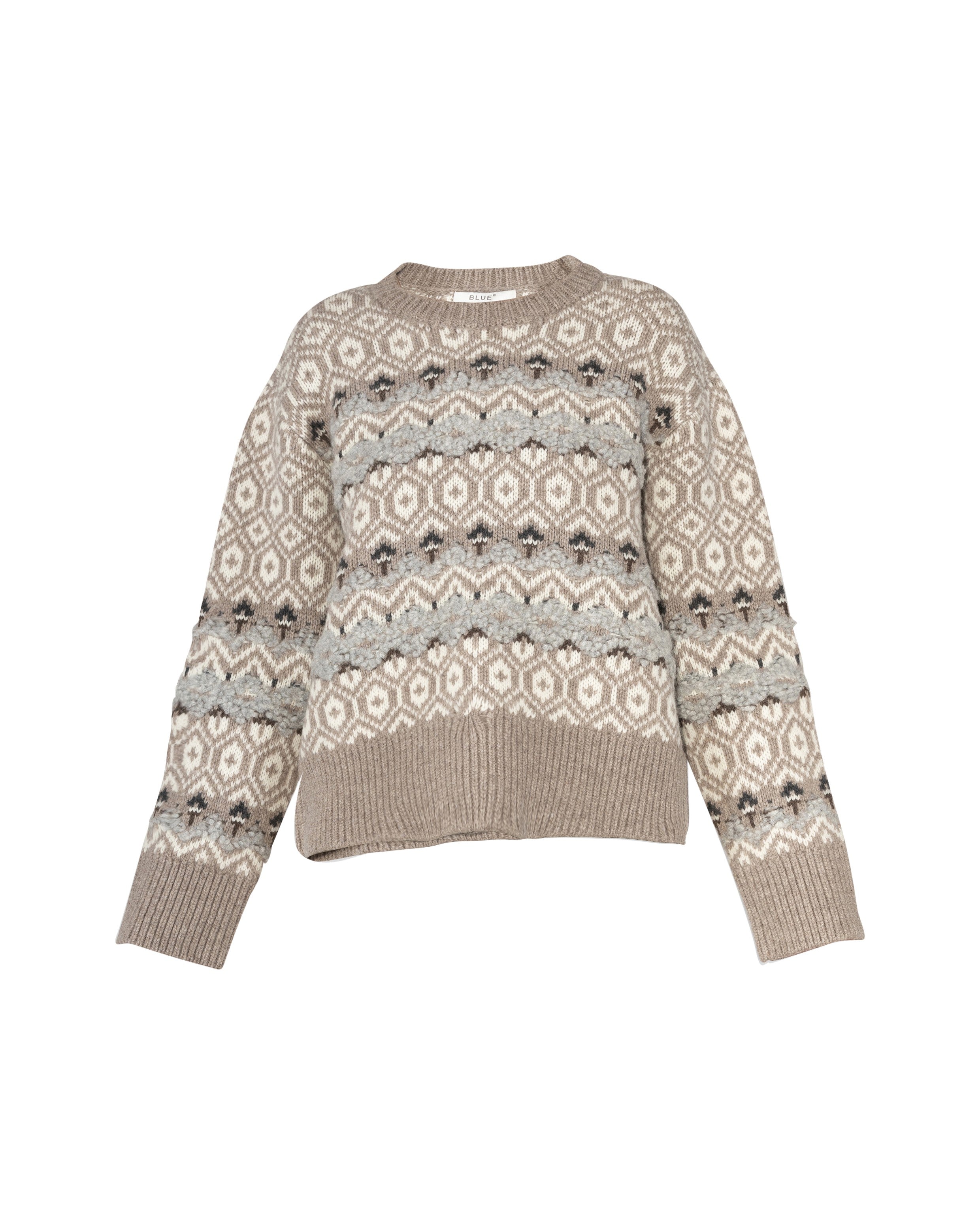 Martha Knit, Beige Melange