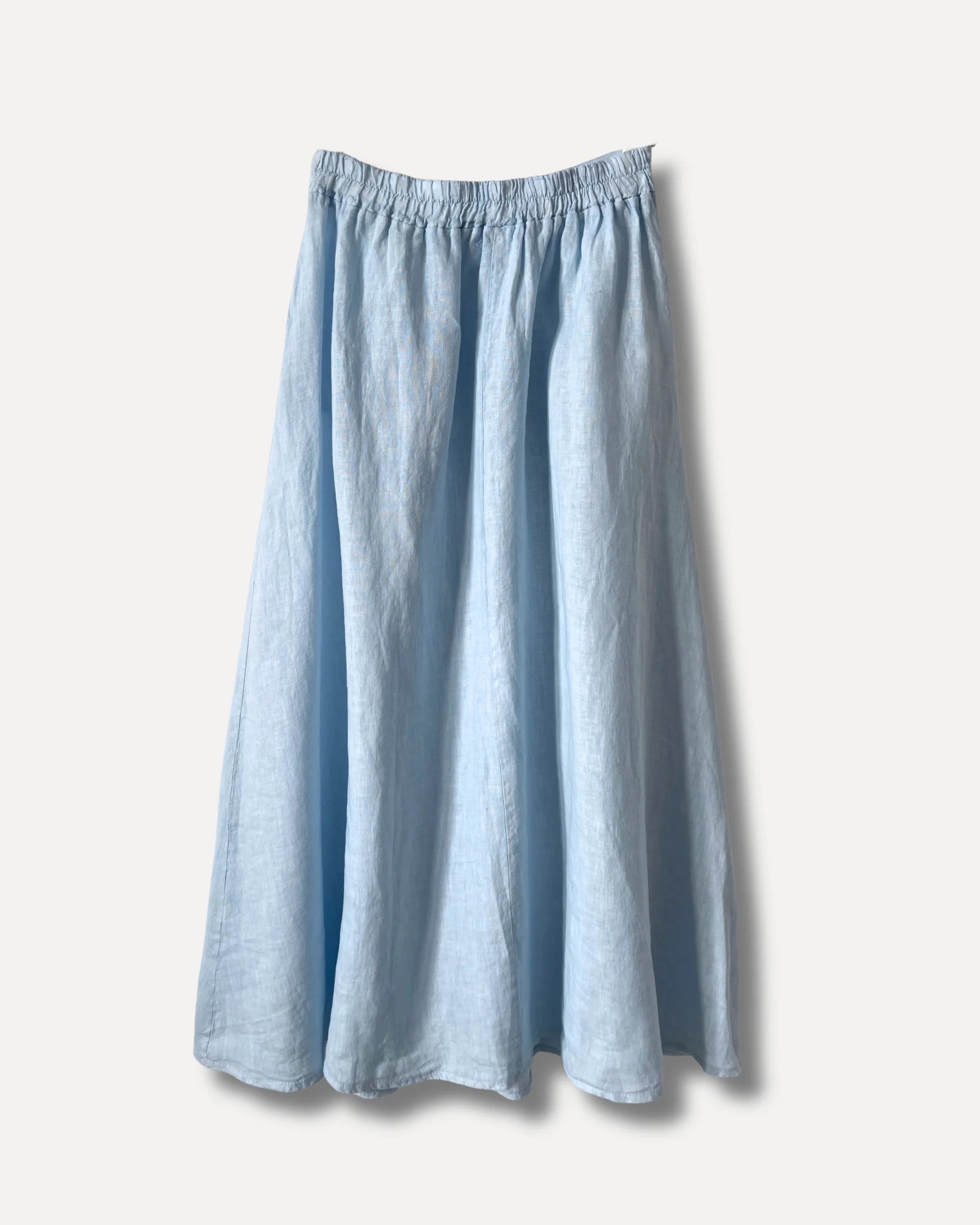Polo play Linen Skirt, Cielo