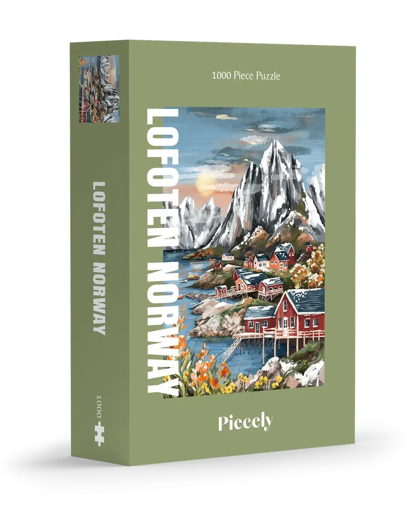 Palapeli Lofootit Norja, 1000 palaa