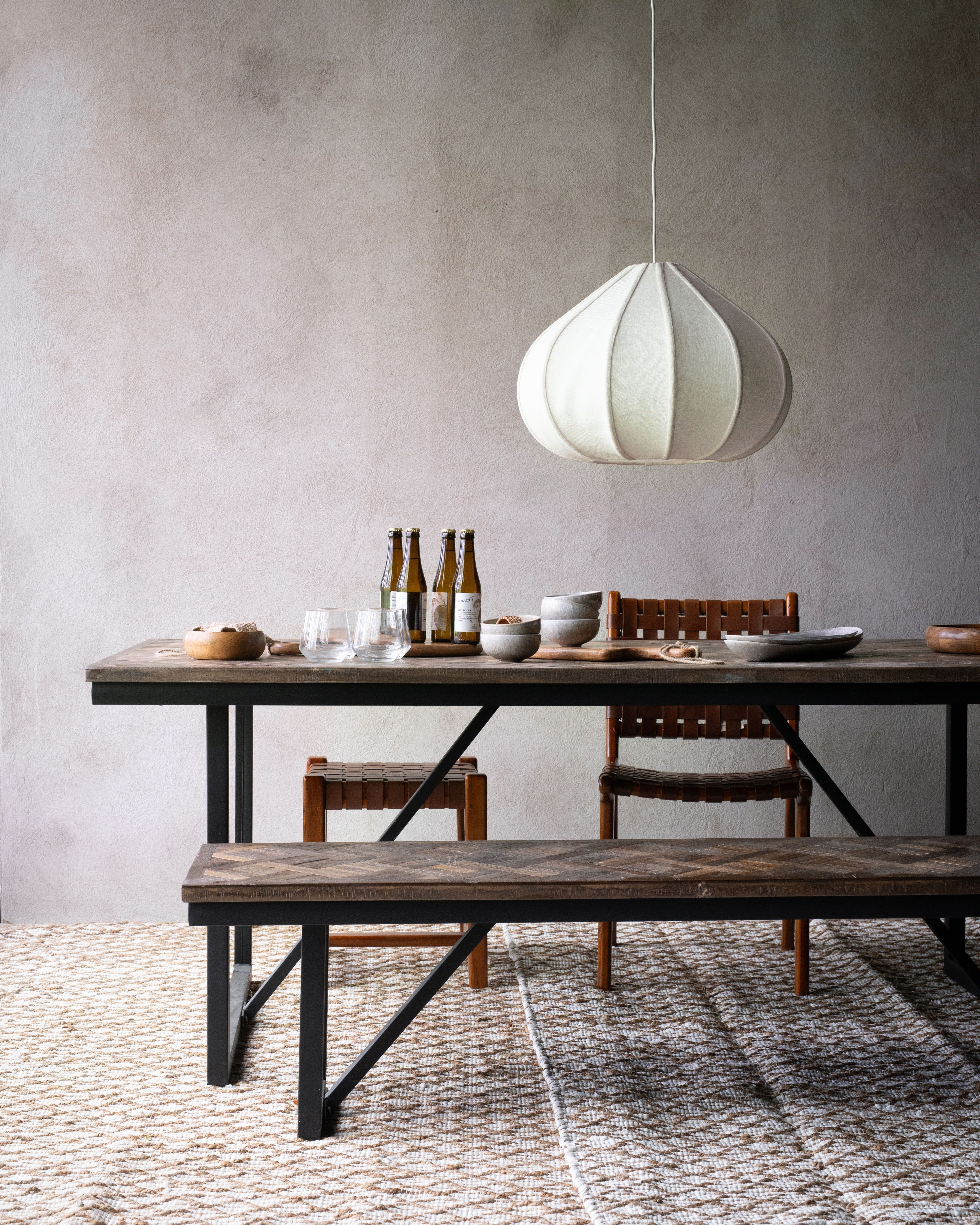 Barcelona pendant lamp, 3 kokoa