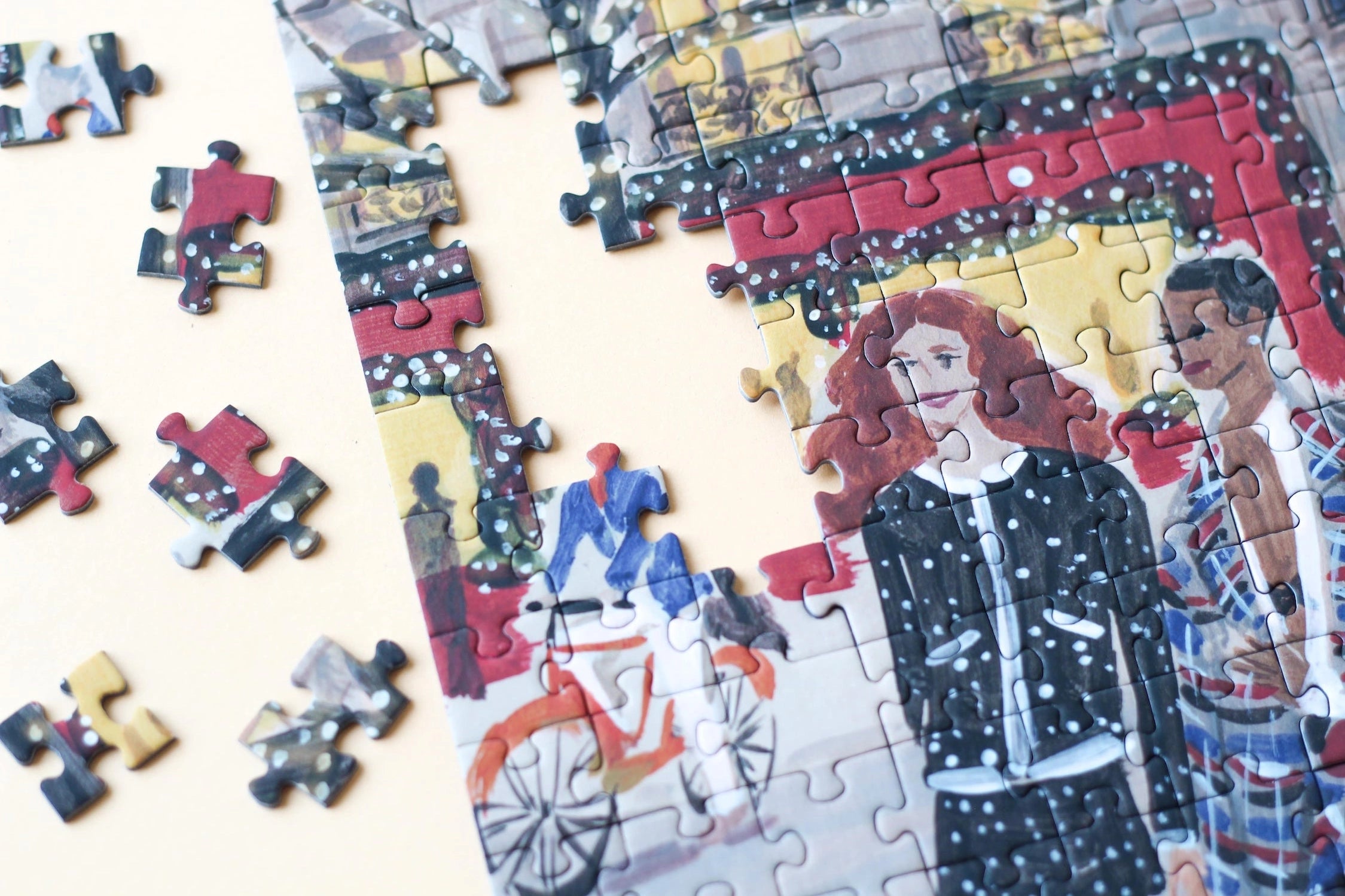 Pariisin valot -palapeli, 1000 palaa