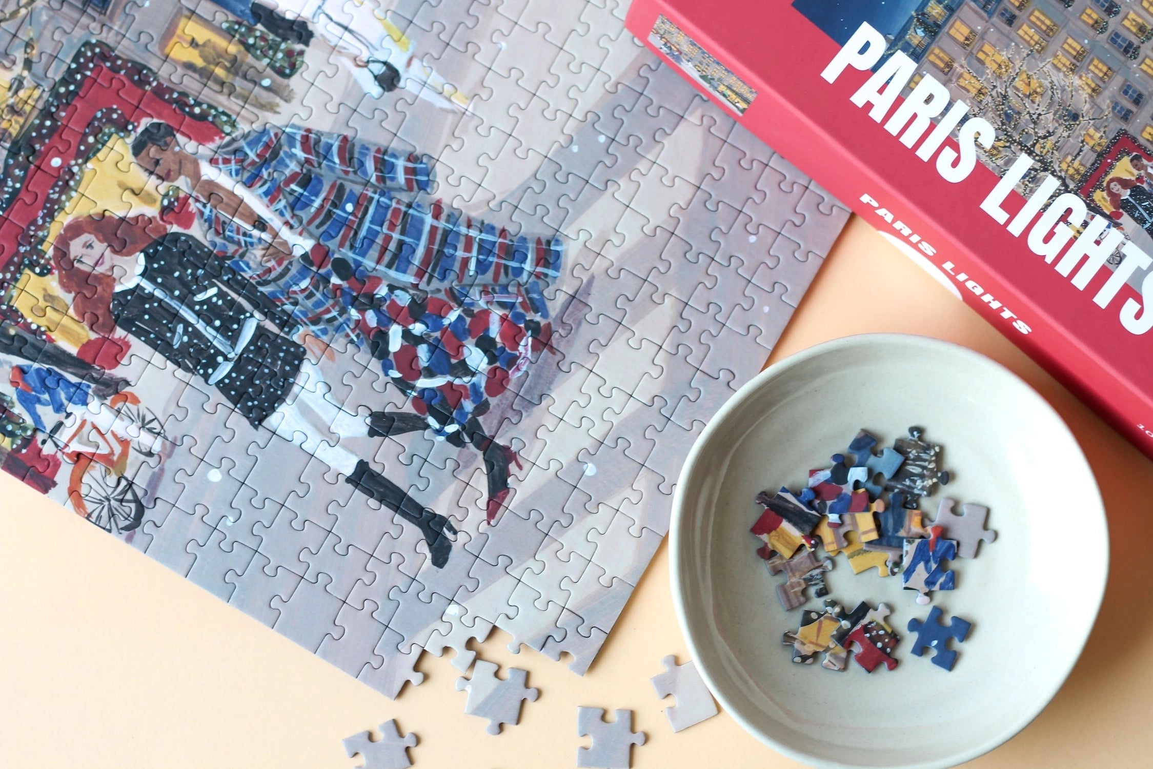 Pariisin valot -palapeli, 1000 palaa