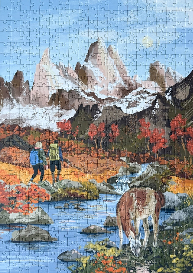 Patagonia-palapeli, 500 palaa