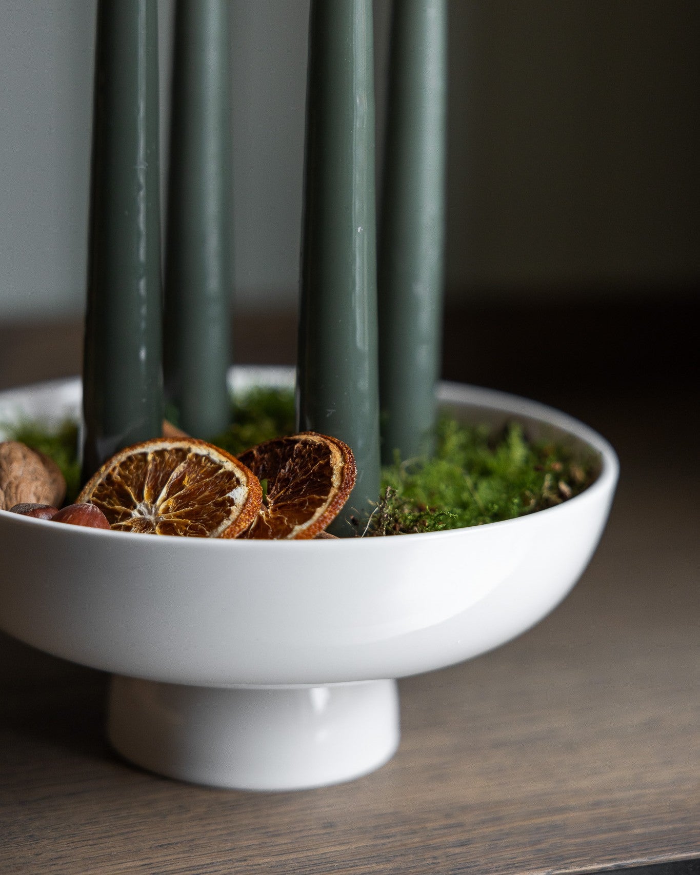 Granhammar kynttilänjalka valkoinen