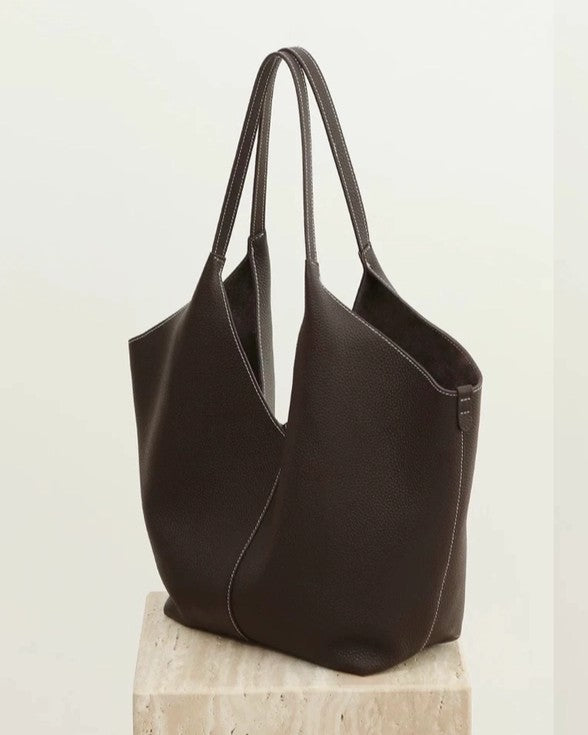 Minimalism Tote Bag, Coffee