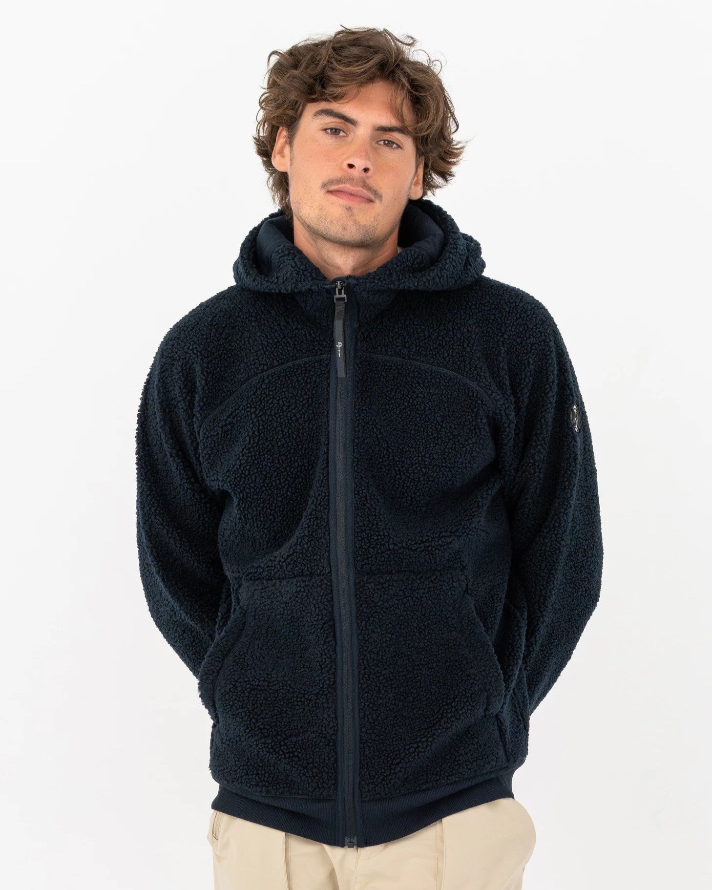Alpage Zip Hood, Navy blue