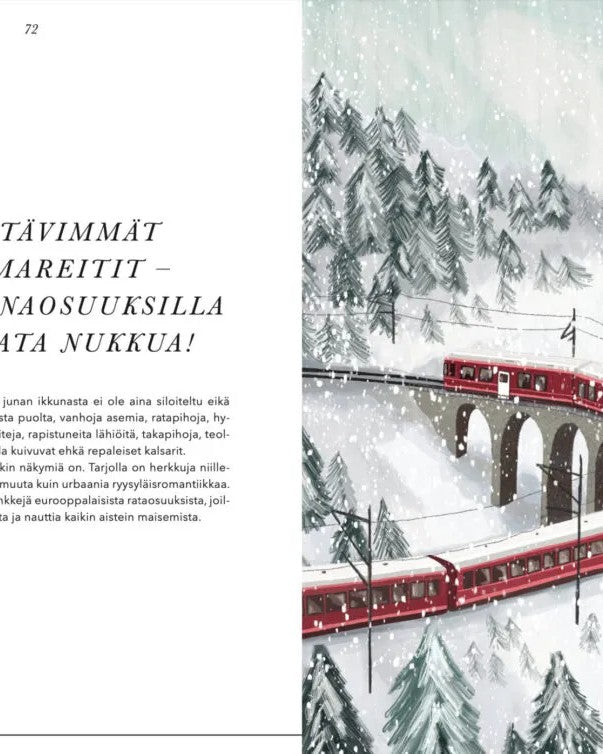 Junamatkailijan käsikirja – 100 vinkkiä reissusta haaveilevalle