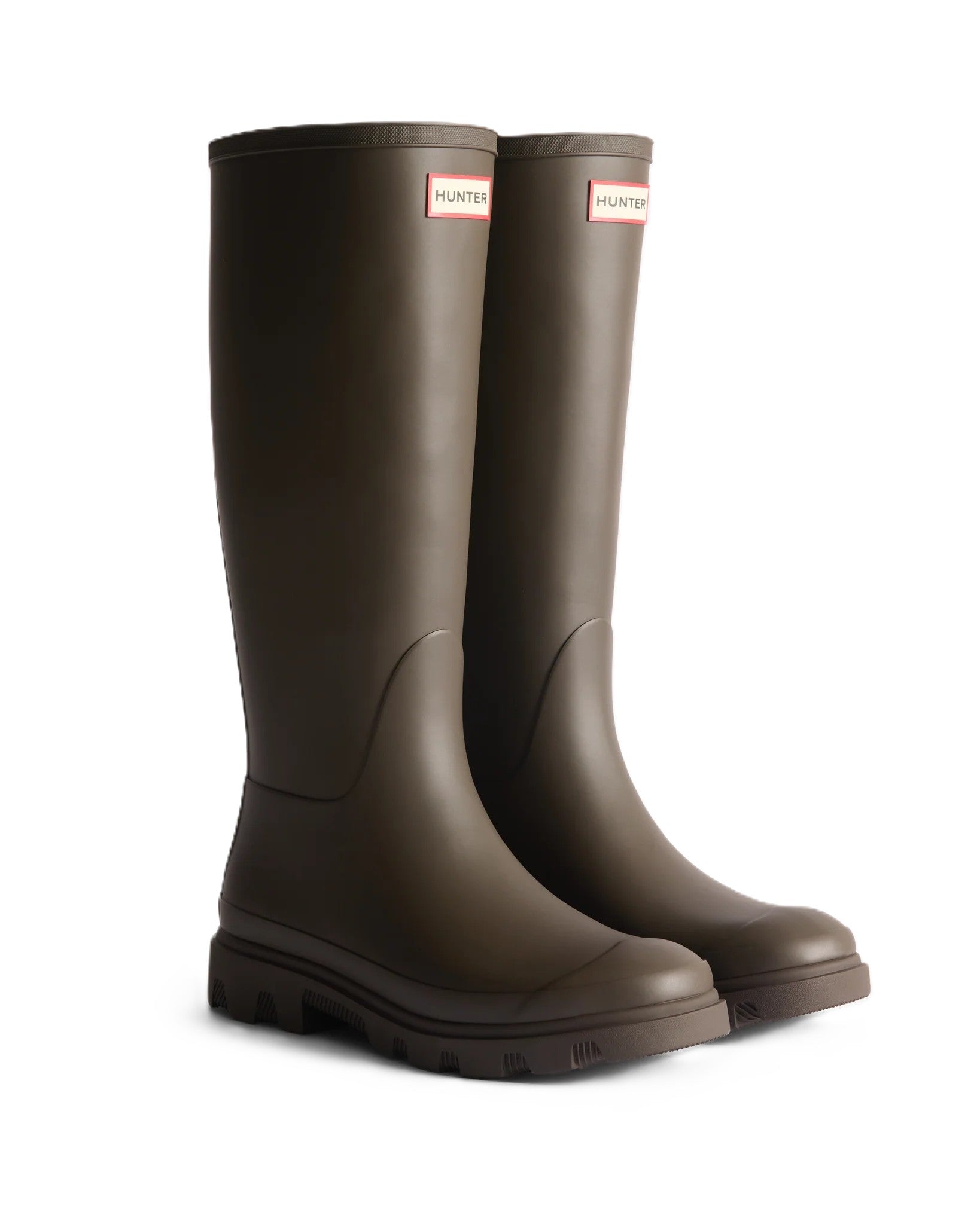 Hunter Downpour Tall Boot Brown