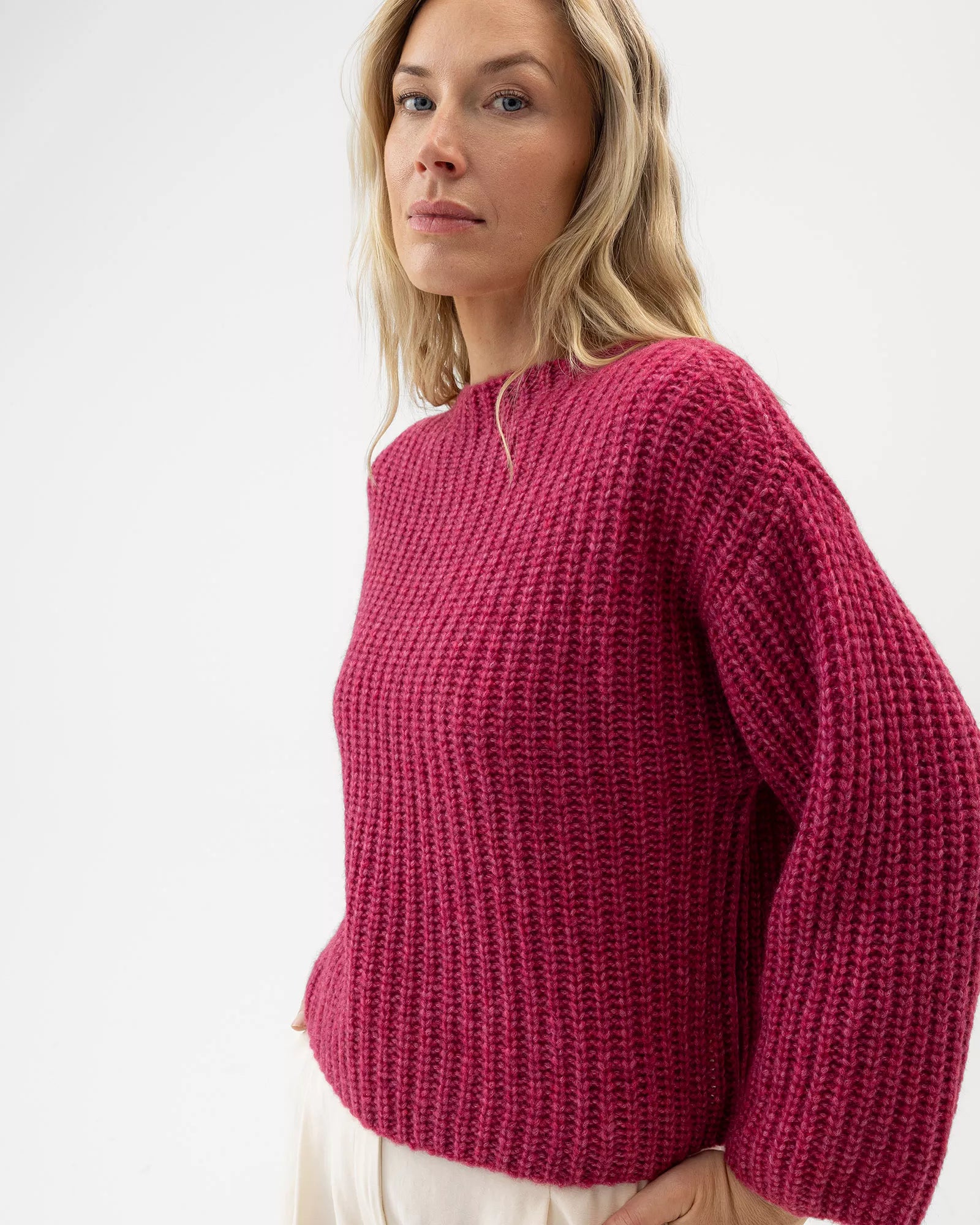 Cajsa Sweater, Mulberry