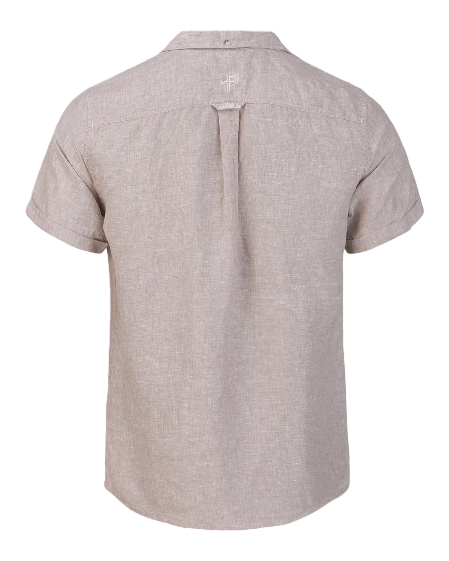 Linen polo, Tumbled Stone