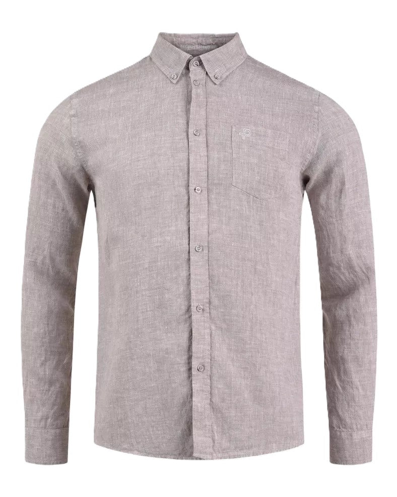 Linen Shirt, Tumbled Stone
