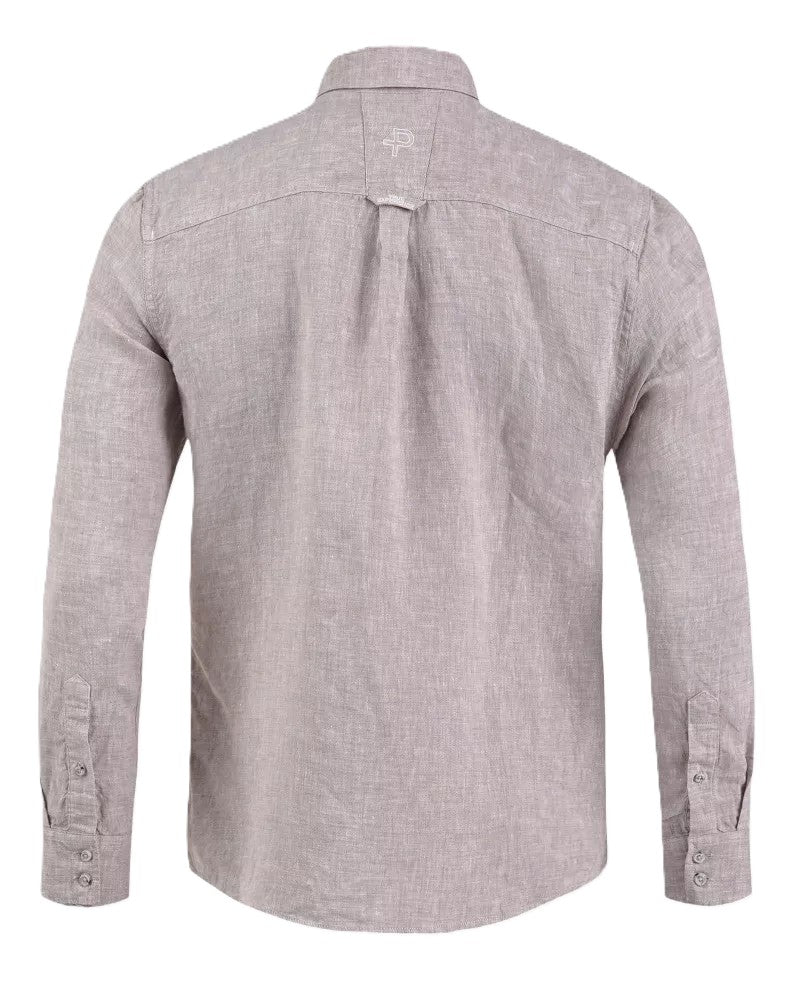 Linen Shirt, Tumbled Stone