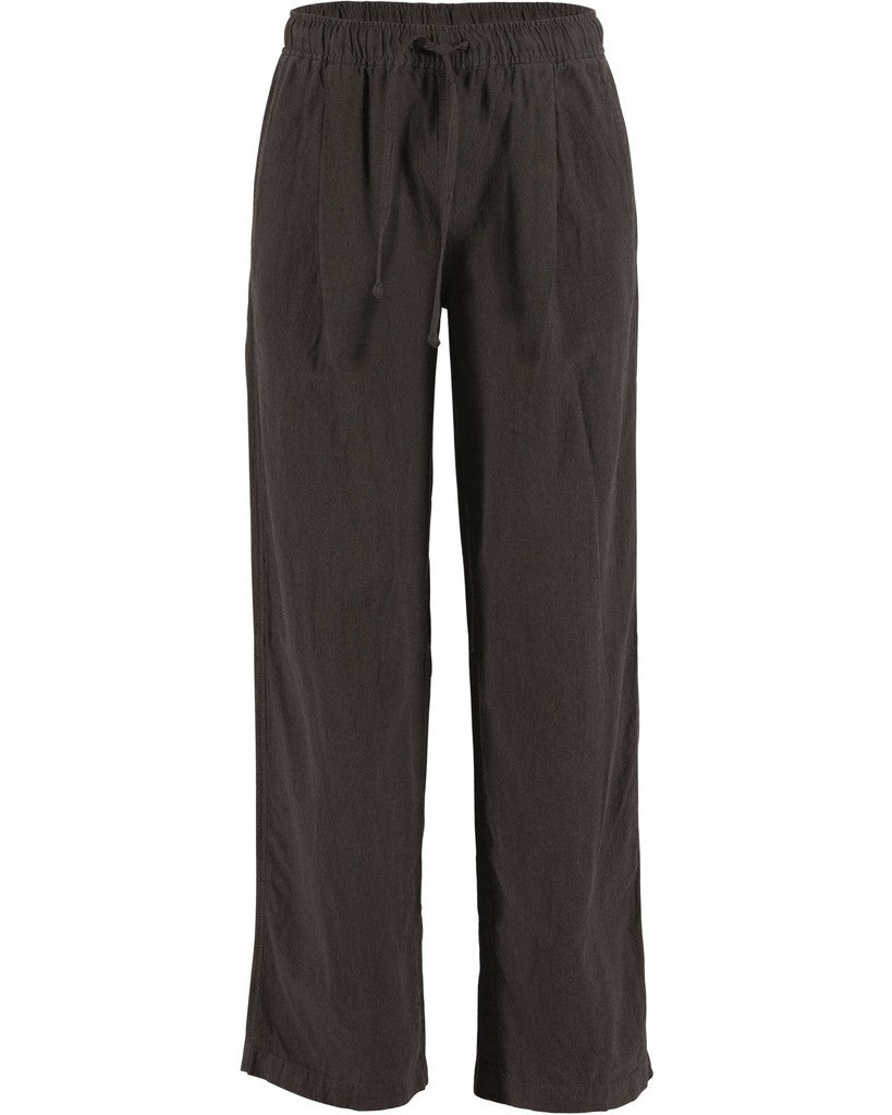 Luca linen Trousers, Coffee