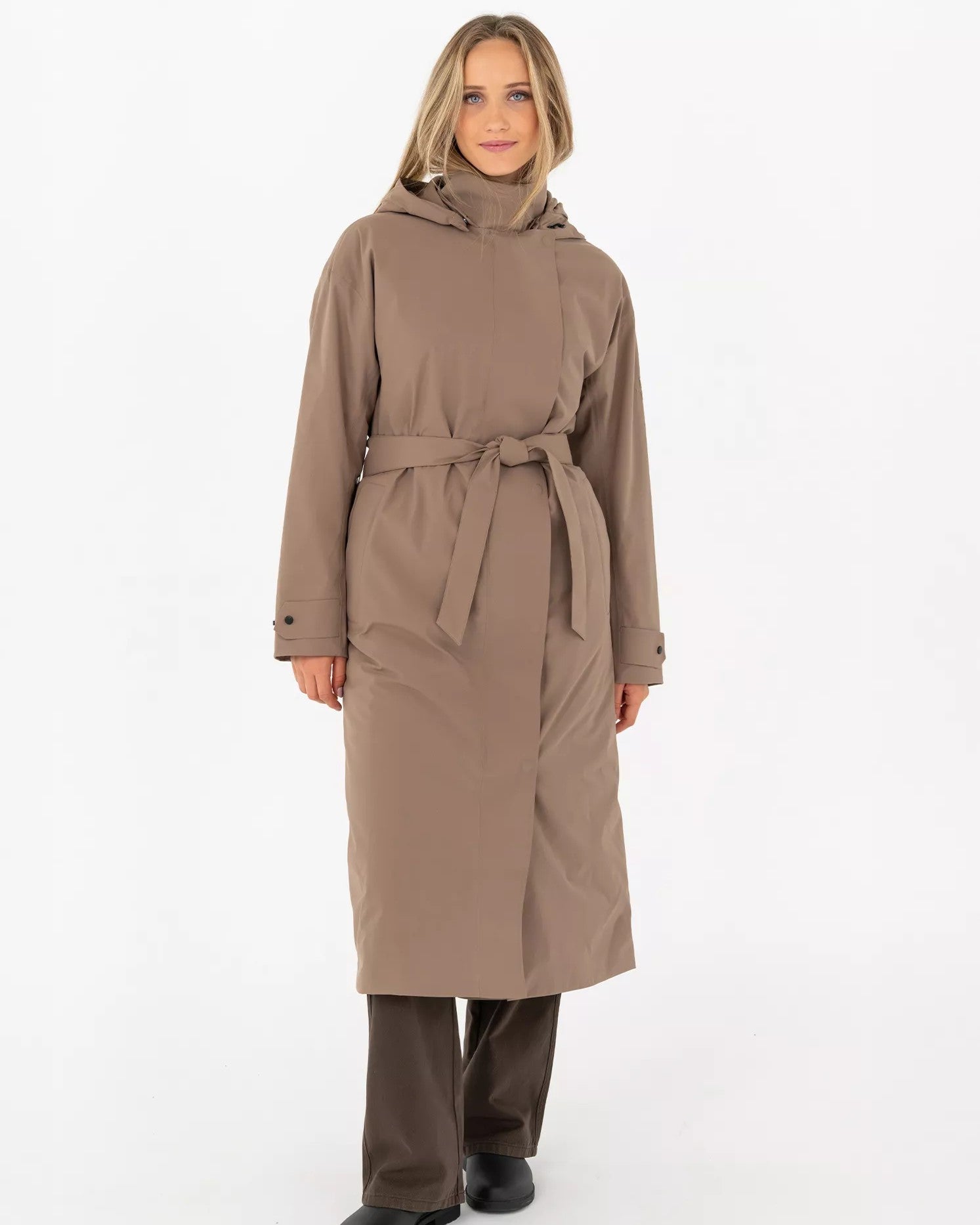 Gelu Insulated Coat Toffee