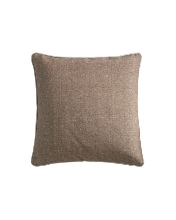 CUSHION COVER | RECYCLED COTTON | 50 X 50 CM CARAMEL
