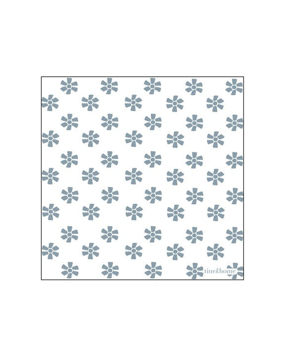 SMALL PAPER NAPKINS | DENIM | 50 PCS