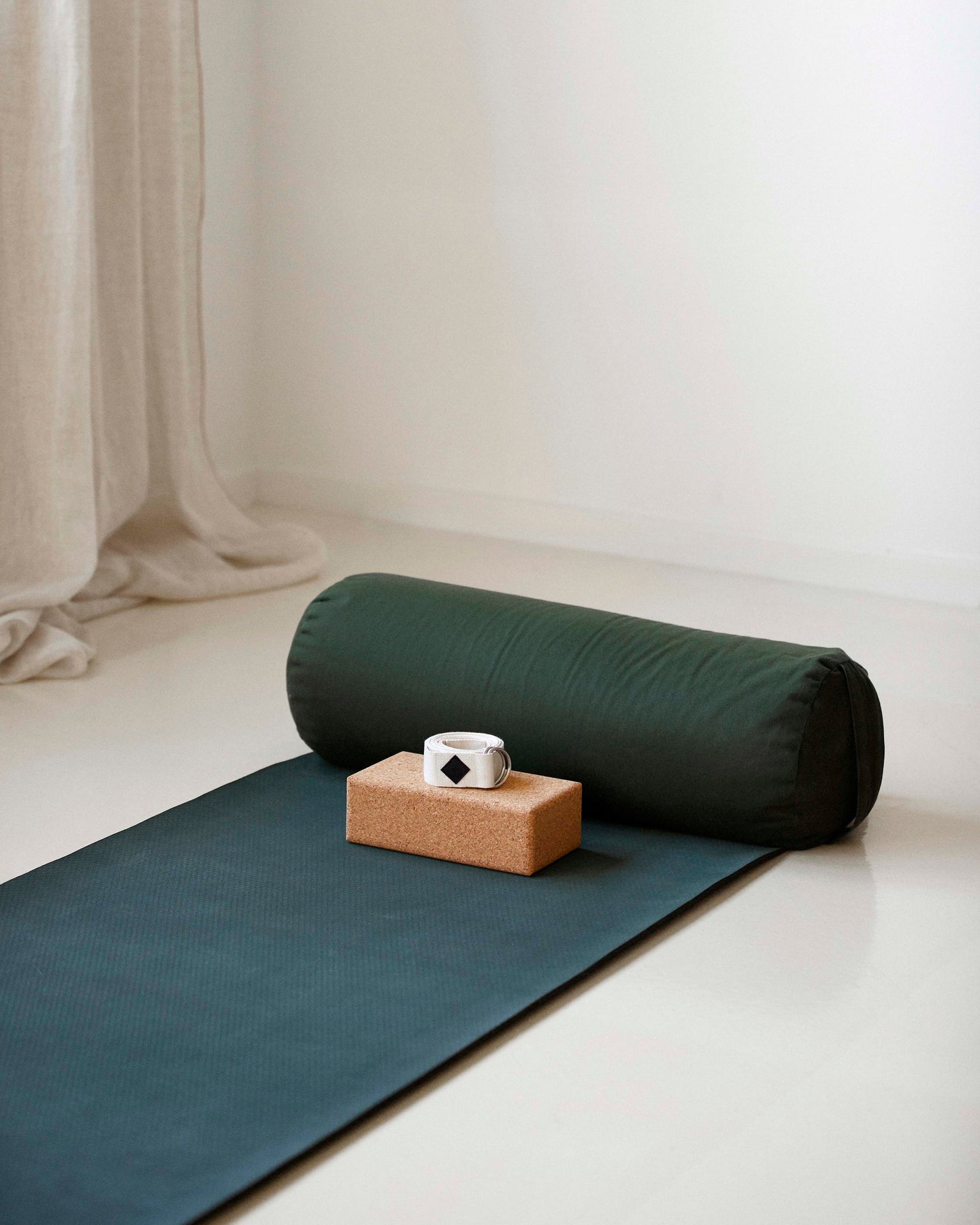 Yoga matto 170 cm, vihreä